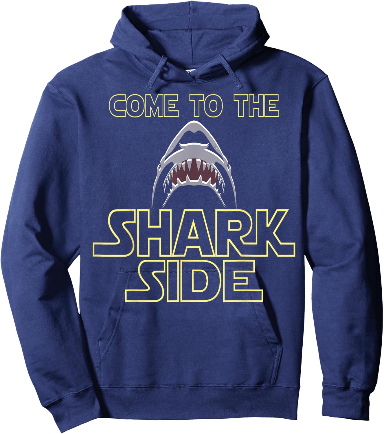 Great White Shark Shirt For Shark Lovers Hoodie - Hoodie | Navy