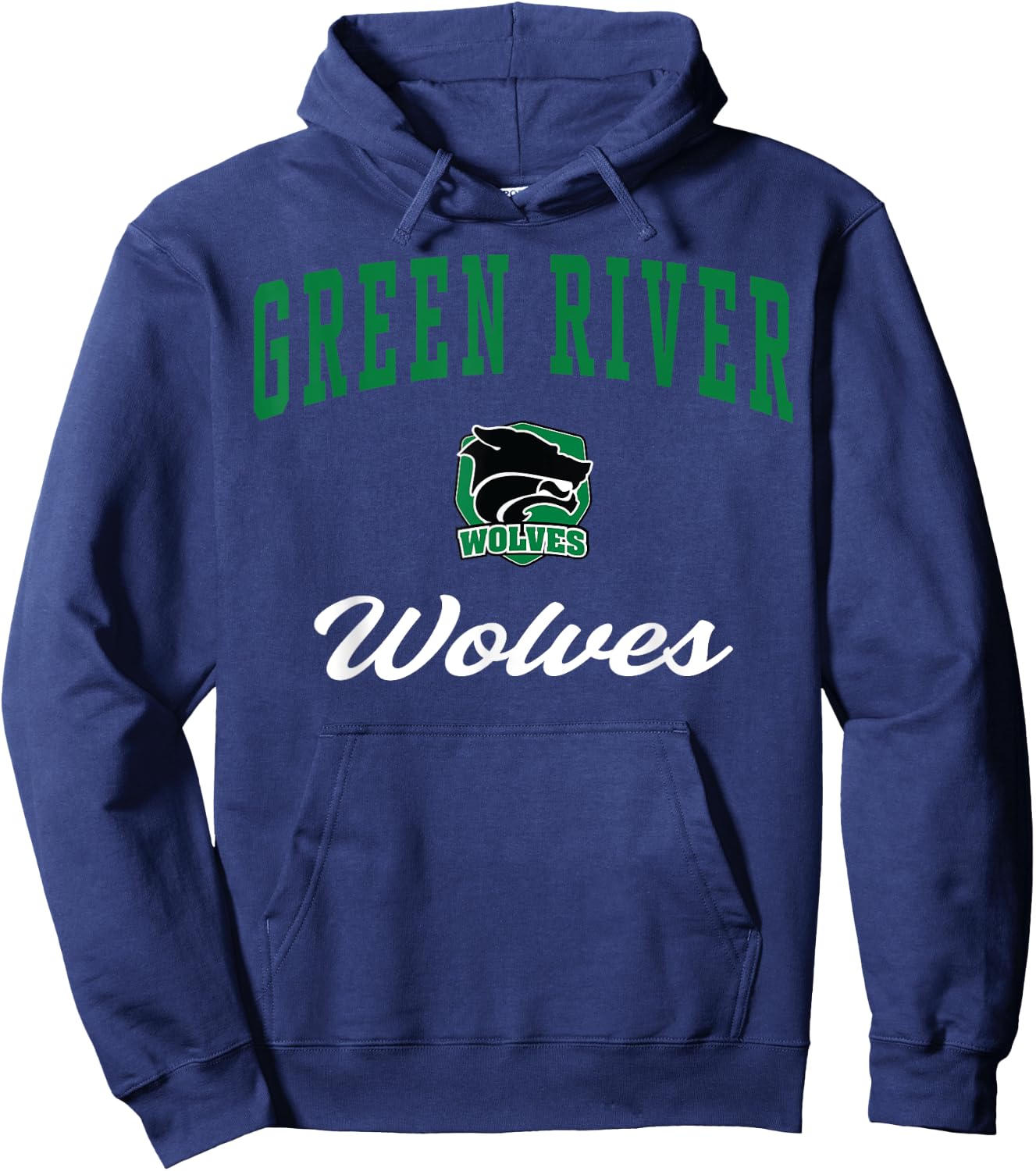 Green River High School Wolves C3 Hoodie - Hoodie | Navy