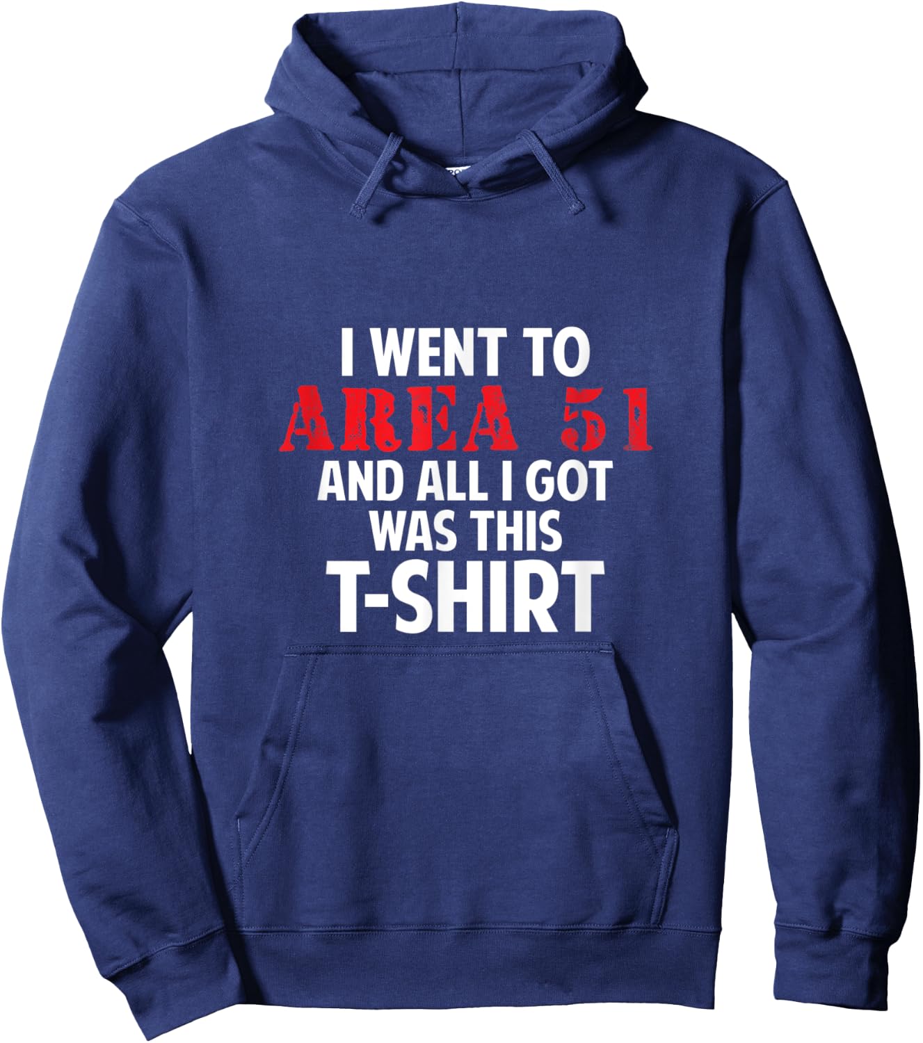 I went to Area 51 and all I got was this Gift Hoodie - Hoodie | Navy