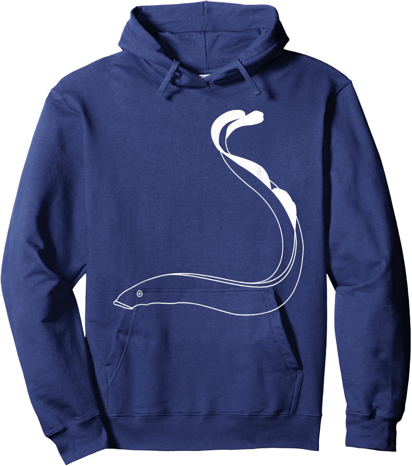 Lamprey Eel Fish Marine Biology Animal Hoodie - Hoodie | Navy