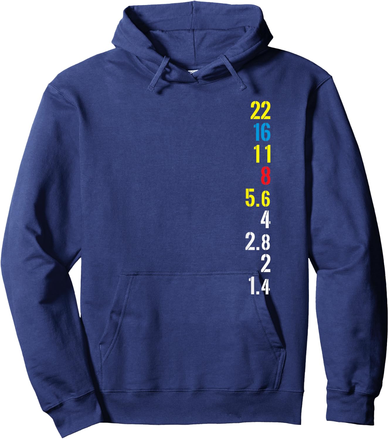 Photographer Aperture Mastery Hoodie - Hoodie | Navy