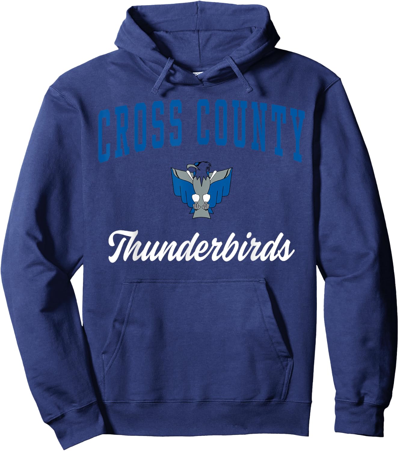 Cross County High School Thunderbirds C3 Hoodie - Hoodie | Navy