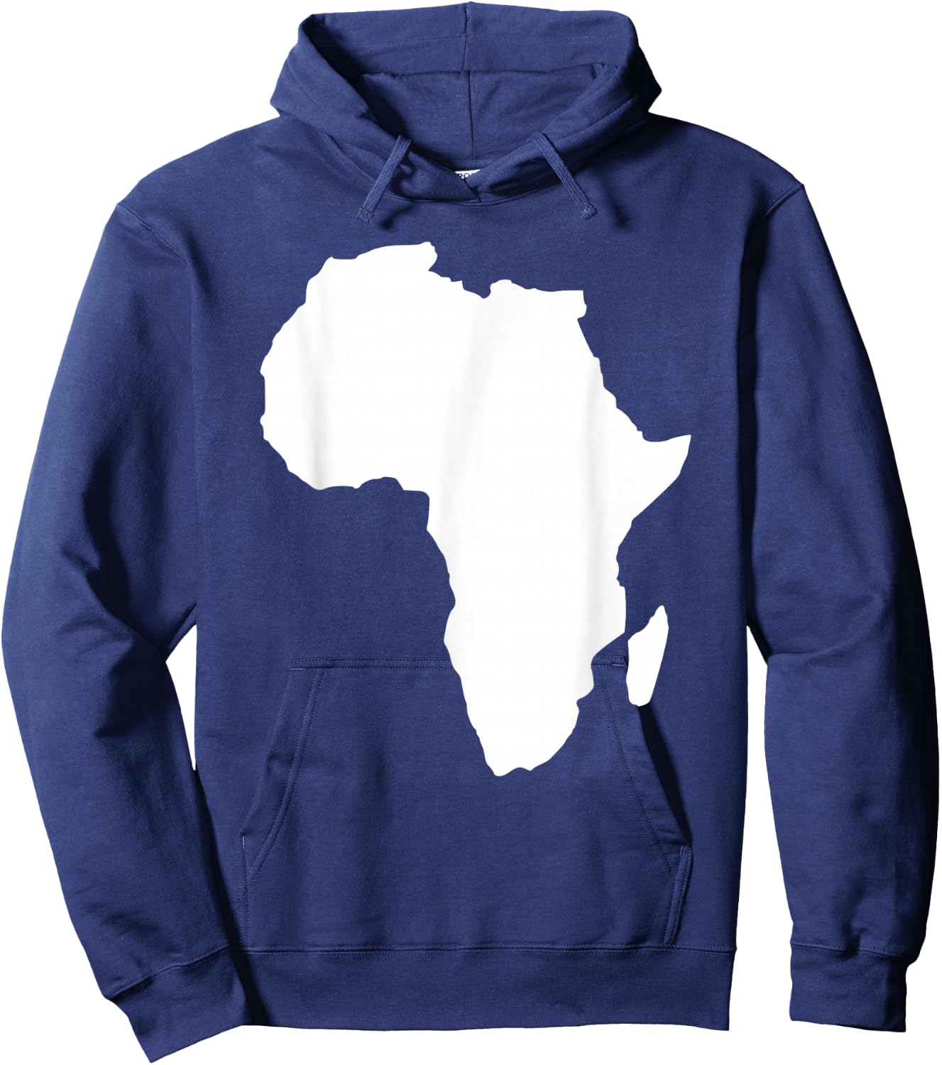 Africa map Hoodie - Hoodie | Navy