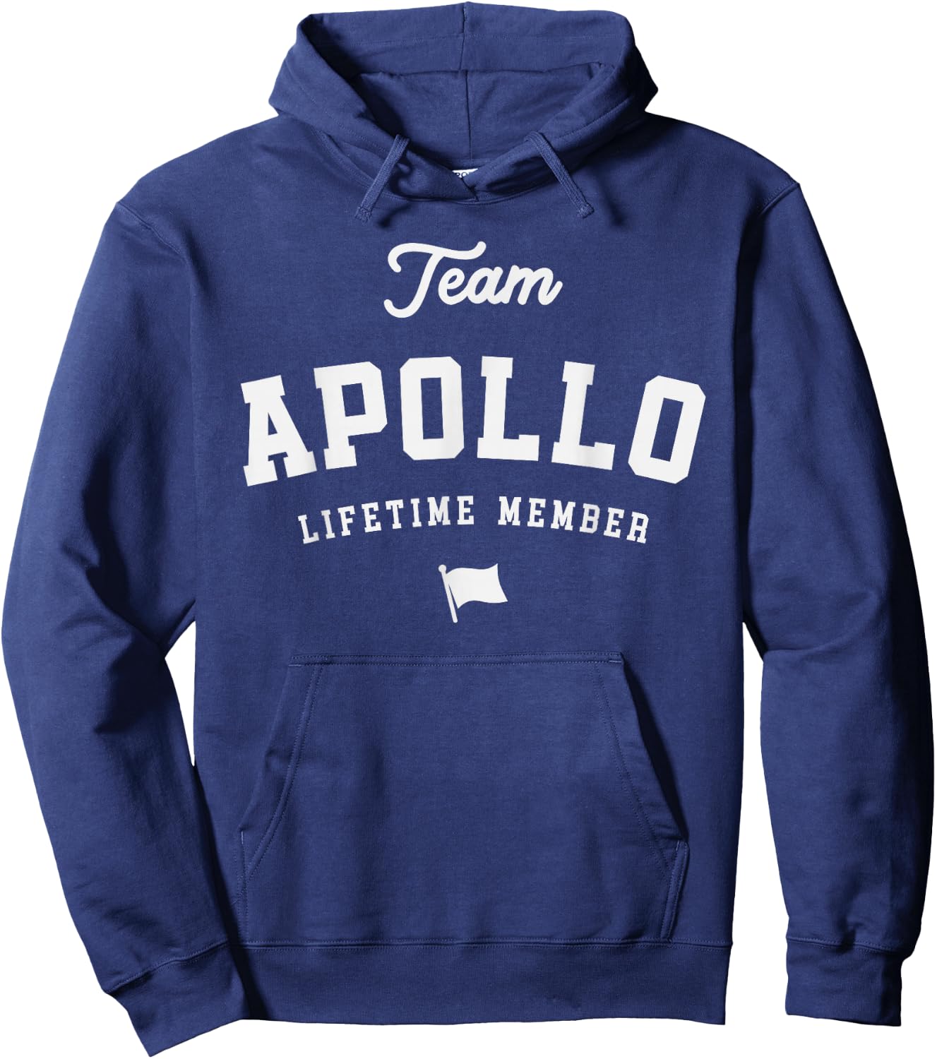 Team Apollo Lifetime Member Funny Name Apollo Hoodie - Hoodie | Navy