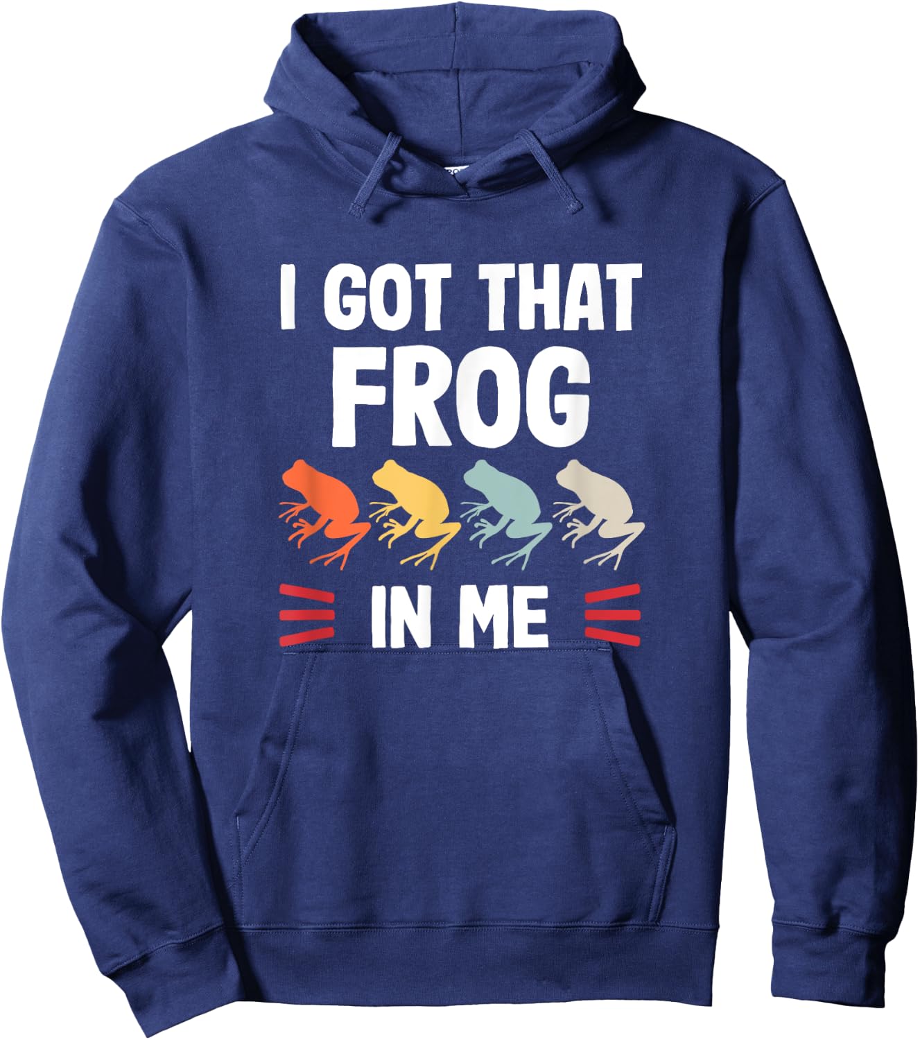 I got that Frog in me Hoodie - Hoodie | Navy