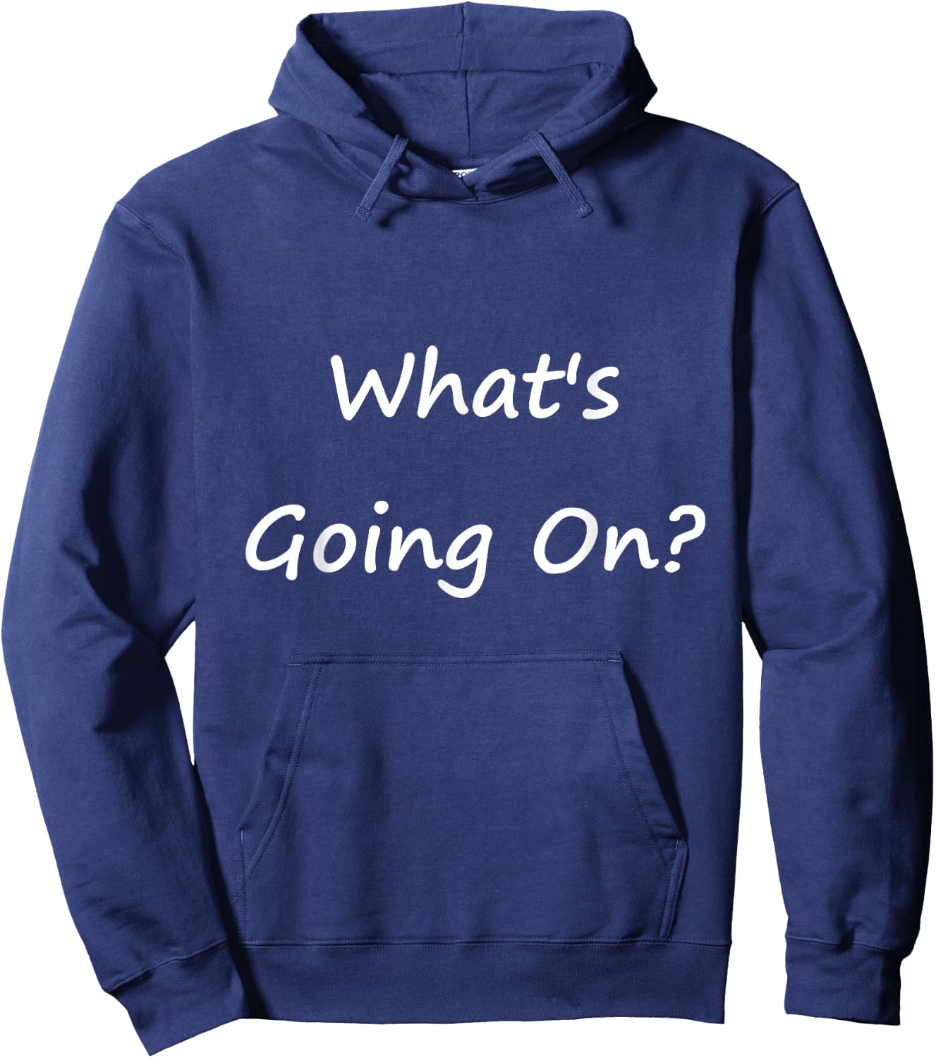 What's Going On? Hoodie - Hoodie | Navy