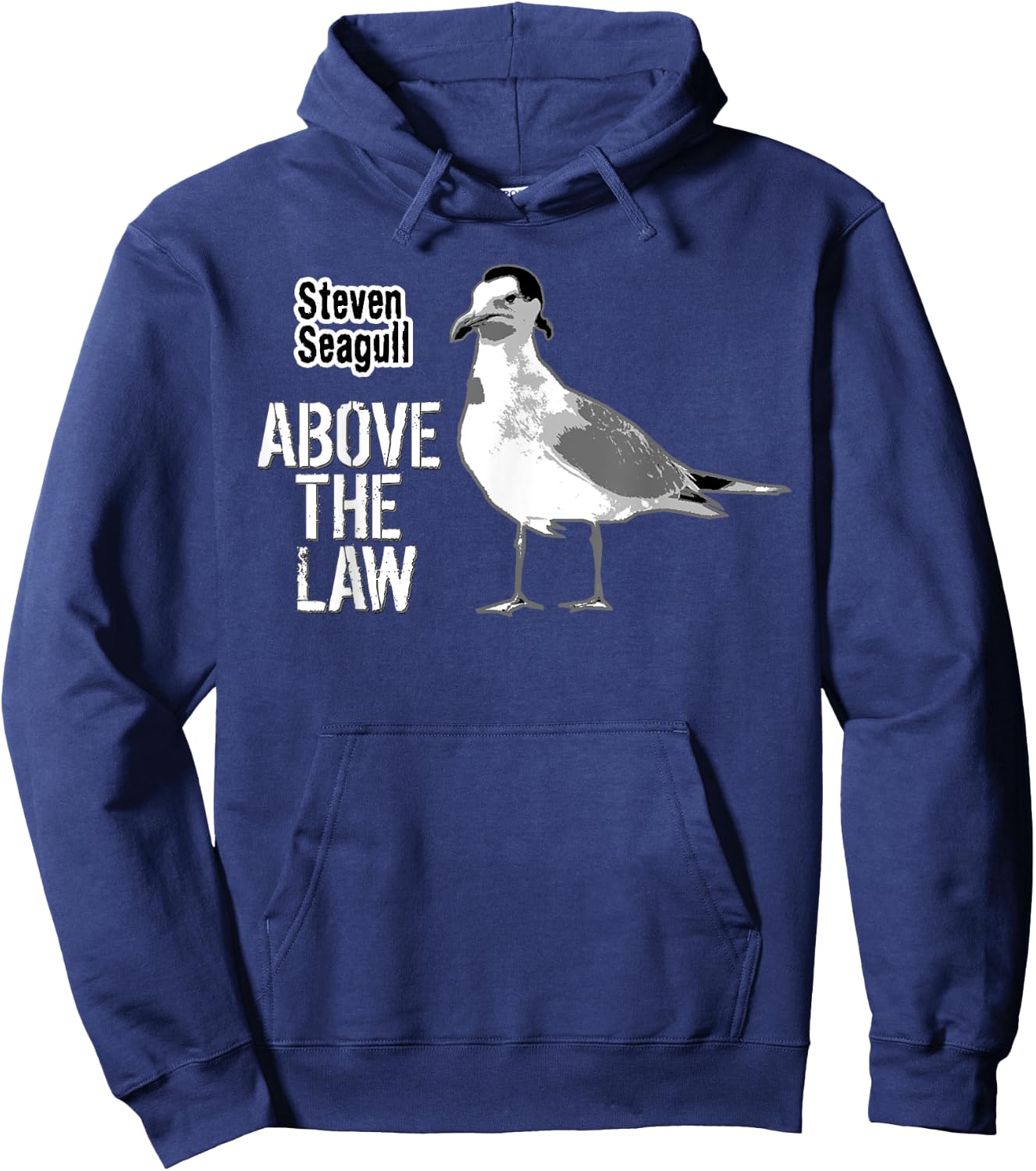 Steven Seagull Hoodie - Hoodie | Navy