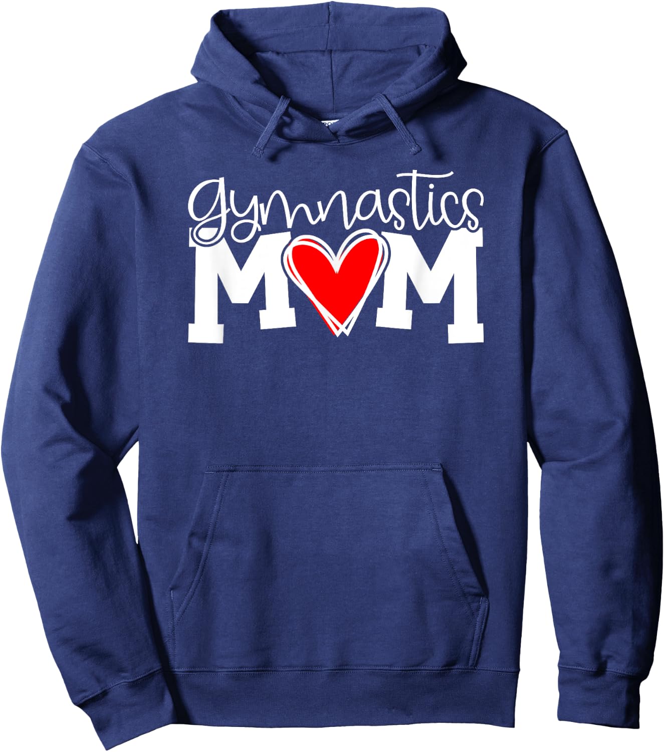 Awesome Gymnastics Gymnast, Gym Mom Gift Hoodie - Hoodie | Navy