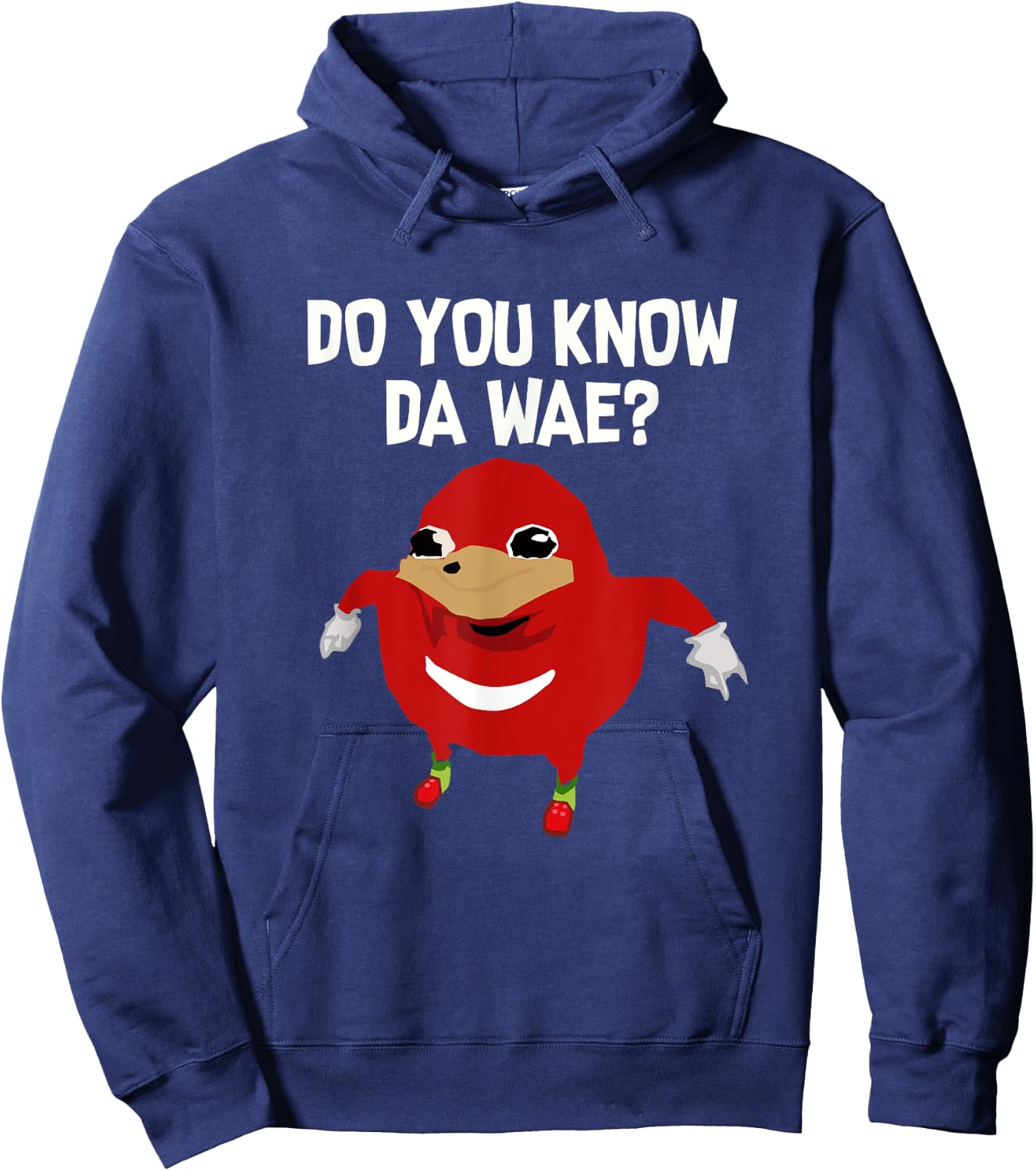 Do You Know Da Wae Funny Uganda Knuckle Hoodie - Hoodie | Navy