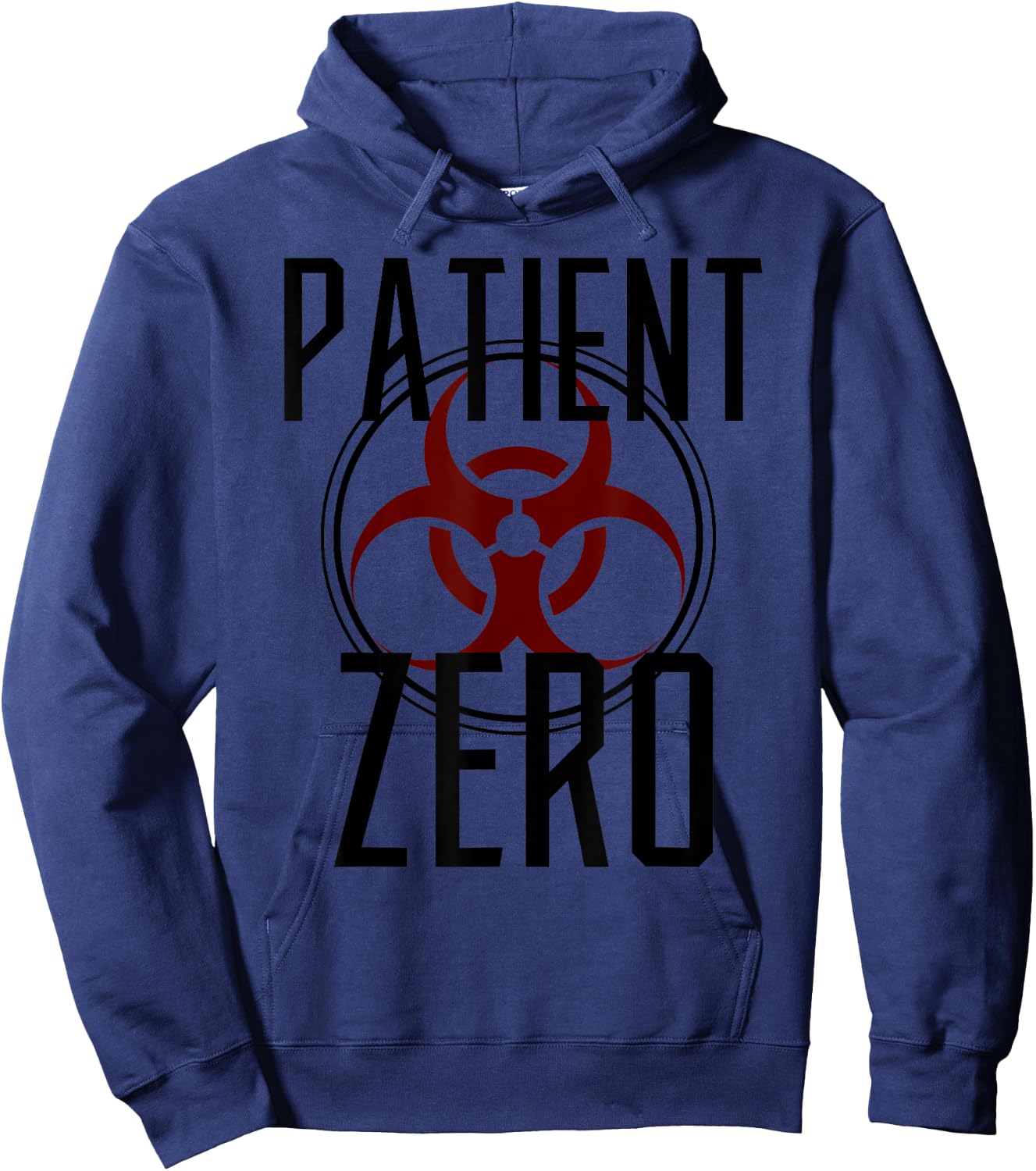 Patient Zero Graphic Hoodie - Hoodie | Navy