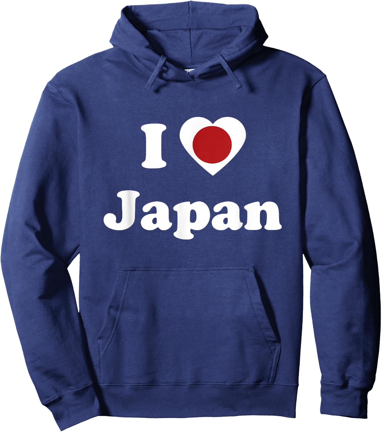 I Love Japan I Heart Japan Japanese Hoodie - Hoodie | Navy
