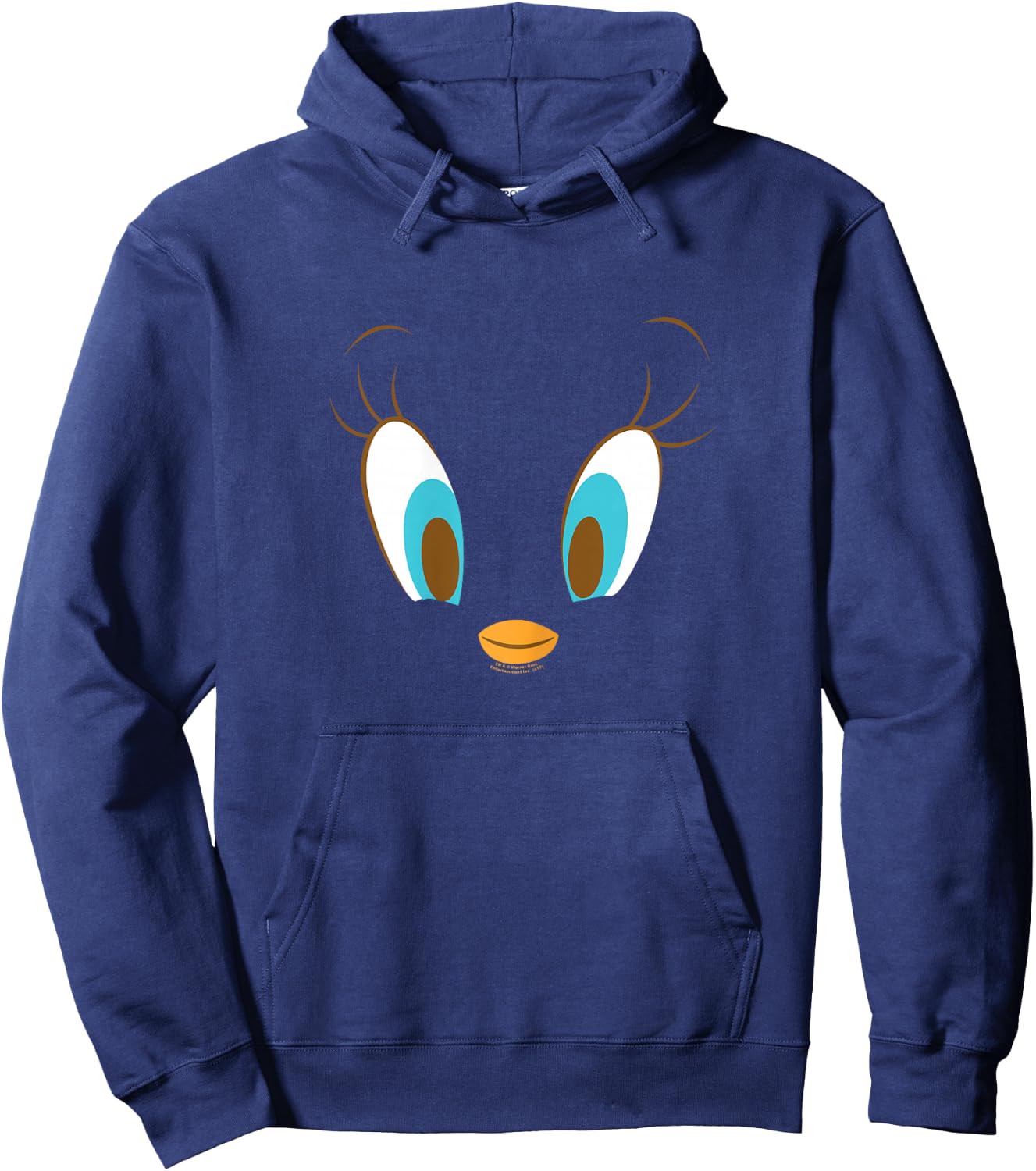 Looney Tunes Tweety Head Hoodie - Hoodie | Navy