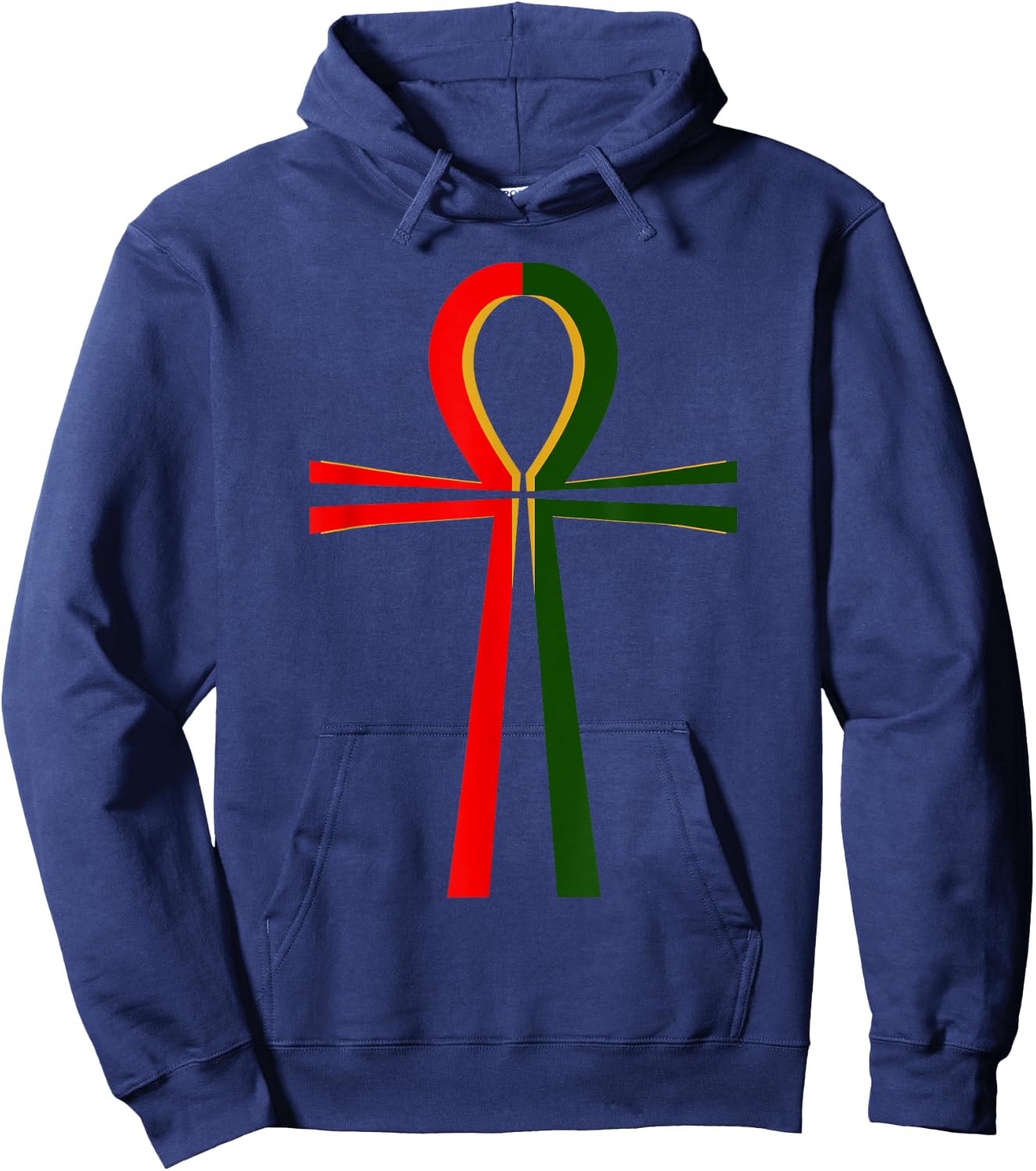 Ancient Egyptian Ankh Hoodie - Hoodie | Navy