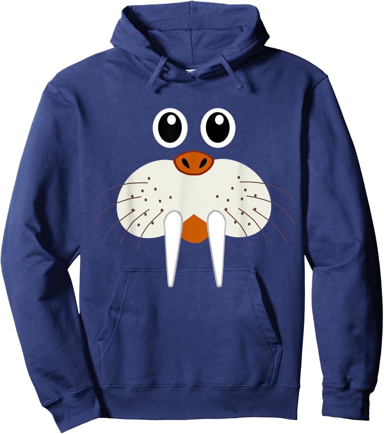 Cute Walrus Animal Costume - Funny Halloween Hoodie - Hoodie | Navy