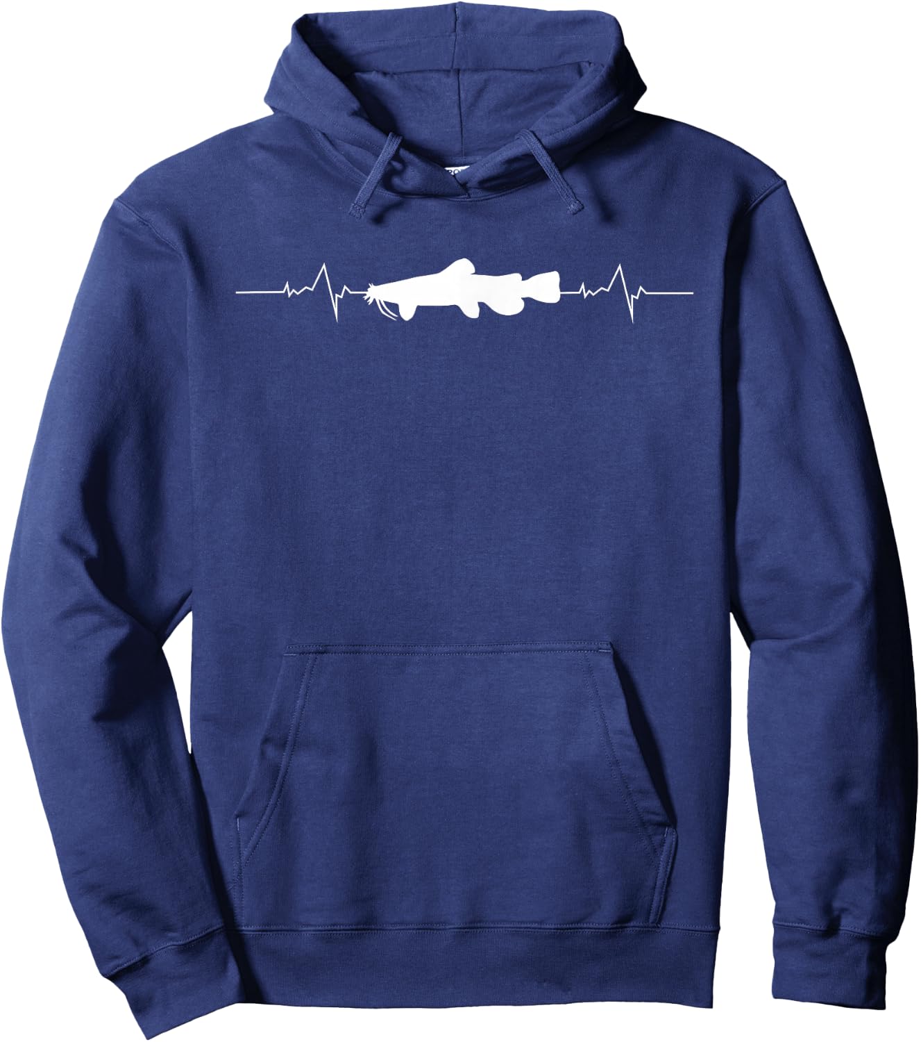 Catfishing Heartbeat For Catfisherman Hoodie - Hoodie | Navy