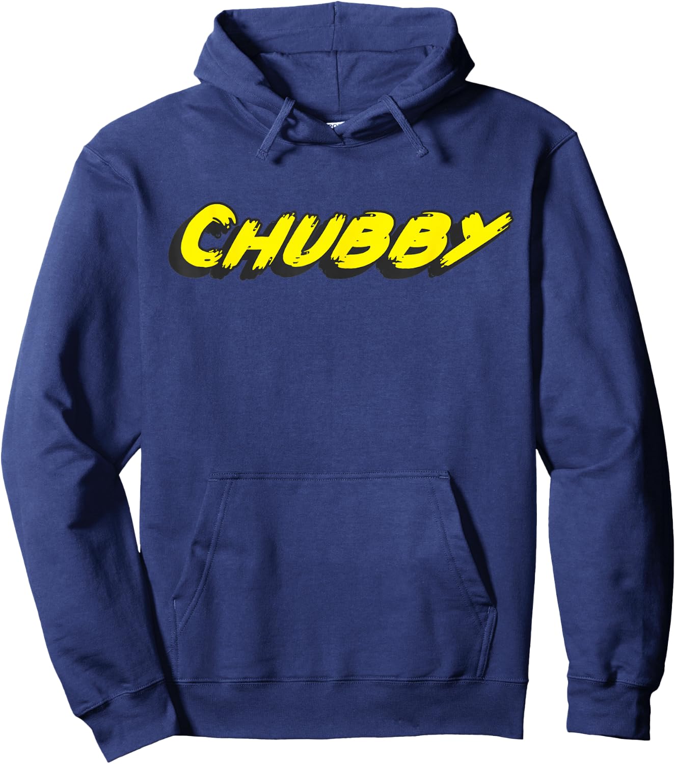 Chubby | Chub Feeling good about Being Bigger Hoodie - Hoodie | Navy