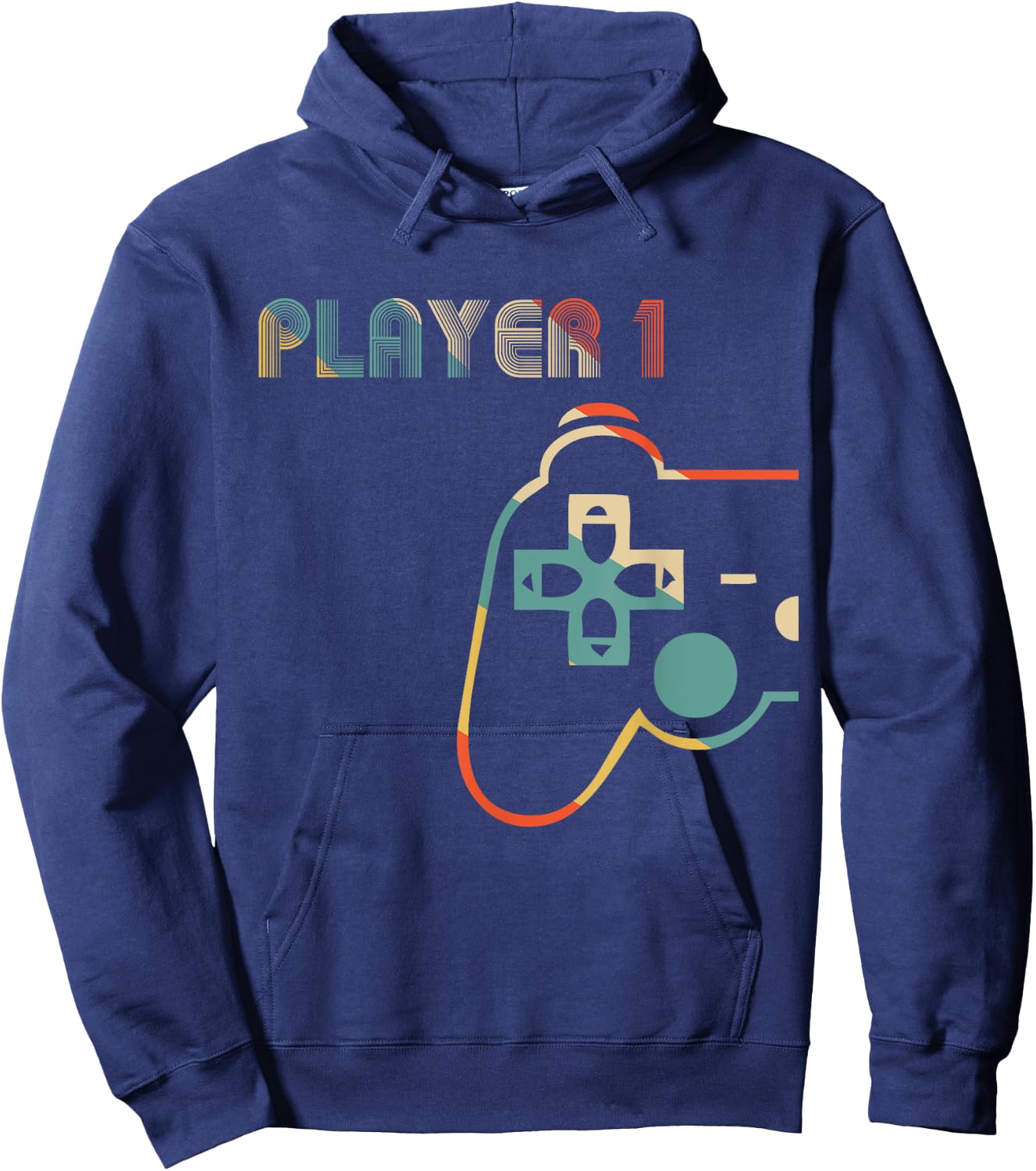 Matching Video Gamers Couple Player 1 Player 2 Hoodie - Hoodie | Navy