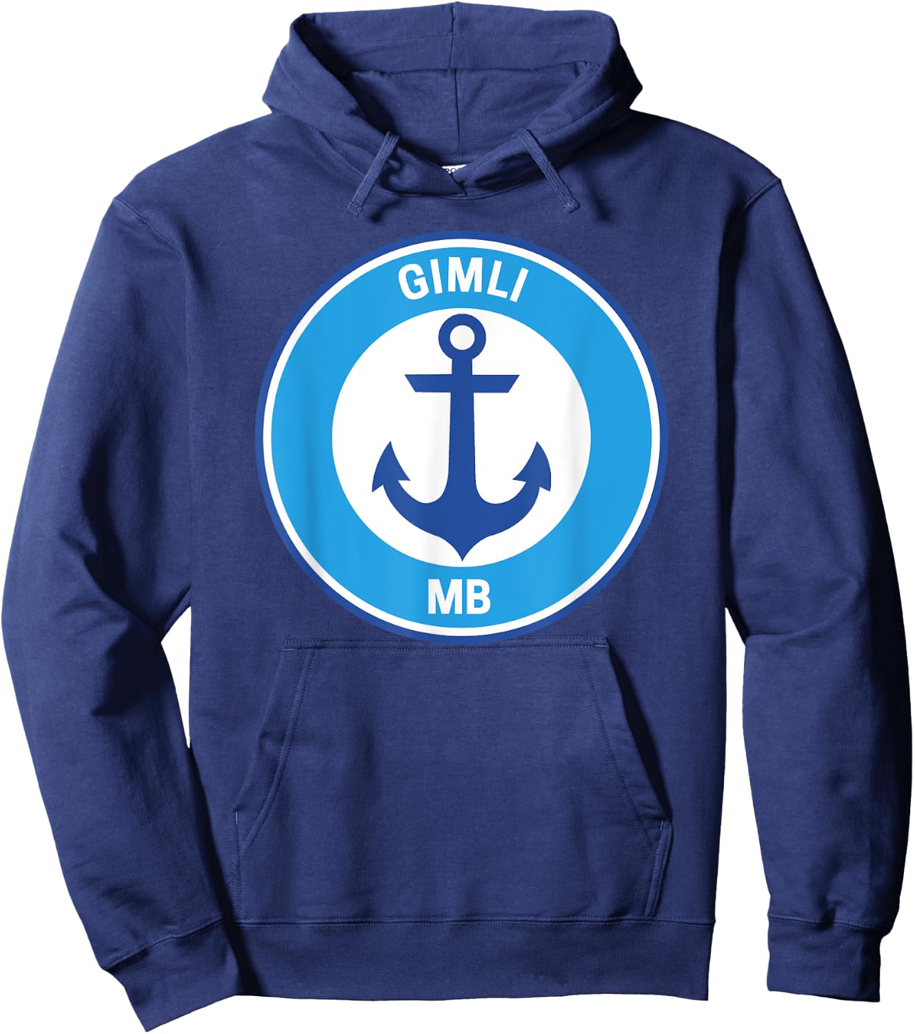 Vintage Gimli Manitoba Hoodie - Hoodie | Navy