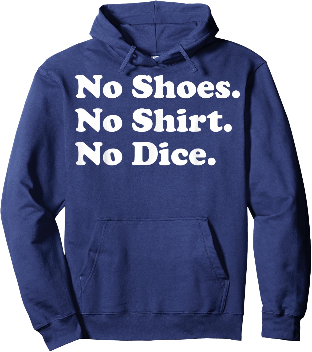 Fast Times at Ridgemont High No Dice Graphic Hoodie - Hoodie | Navy