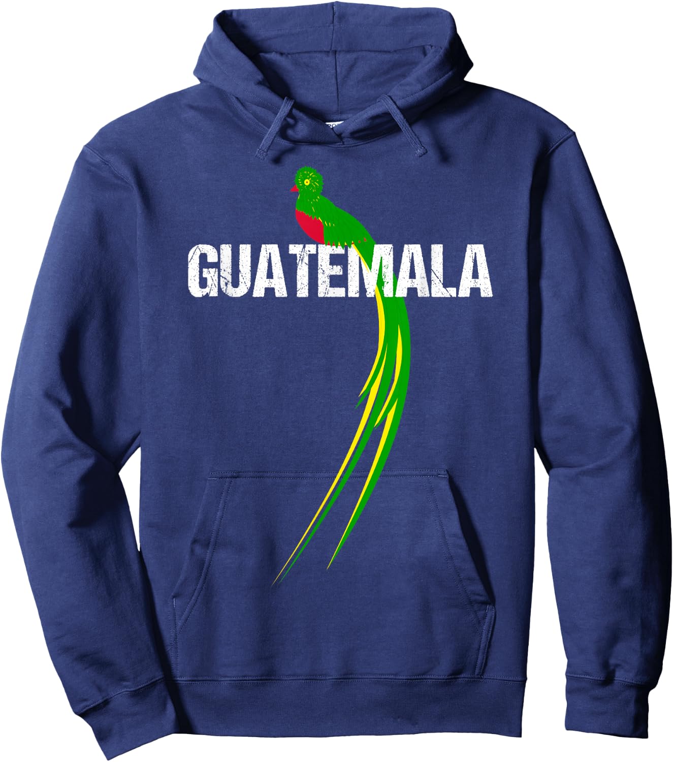 Quetzal The National Bird of Guatemala Hoodie - Hoodie | Navy