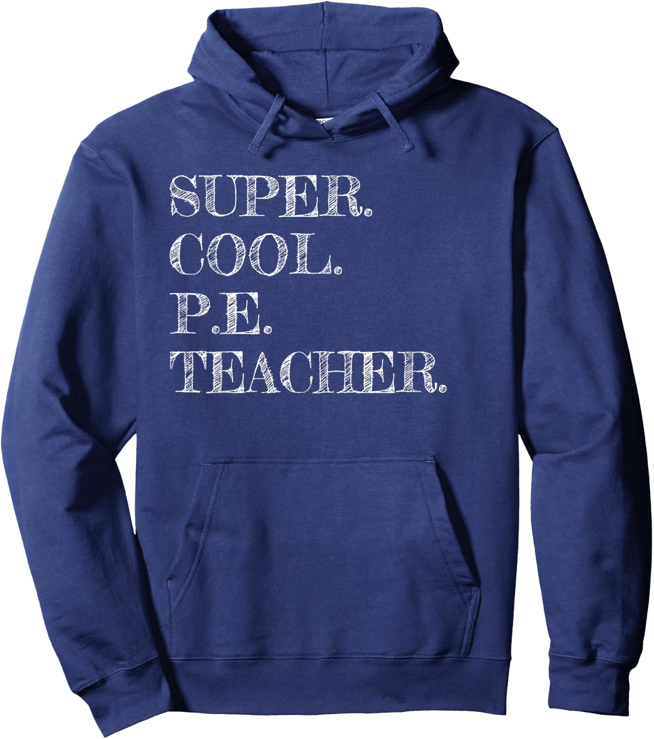 PE Teacher Gift Funny Appreciation Hoodie - Hoodie | Navy