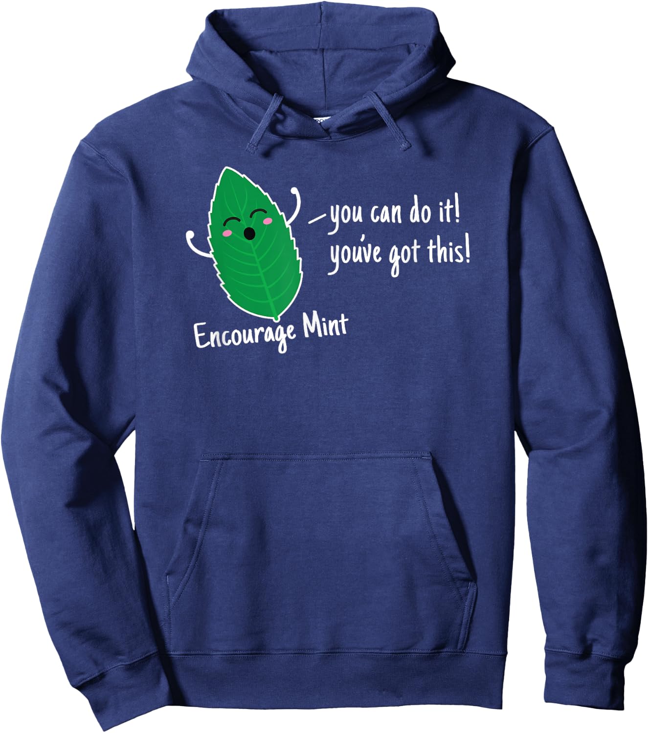 Encourage Mint Funny Cooking T Shirt Hoodie - Hoodie | Navy