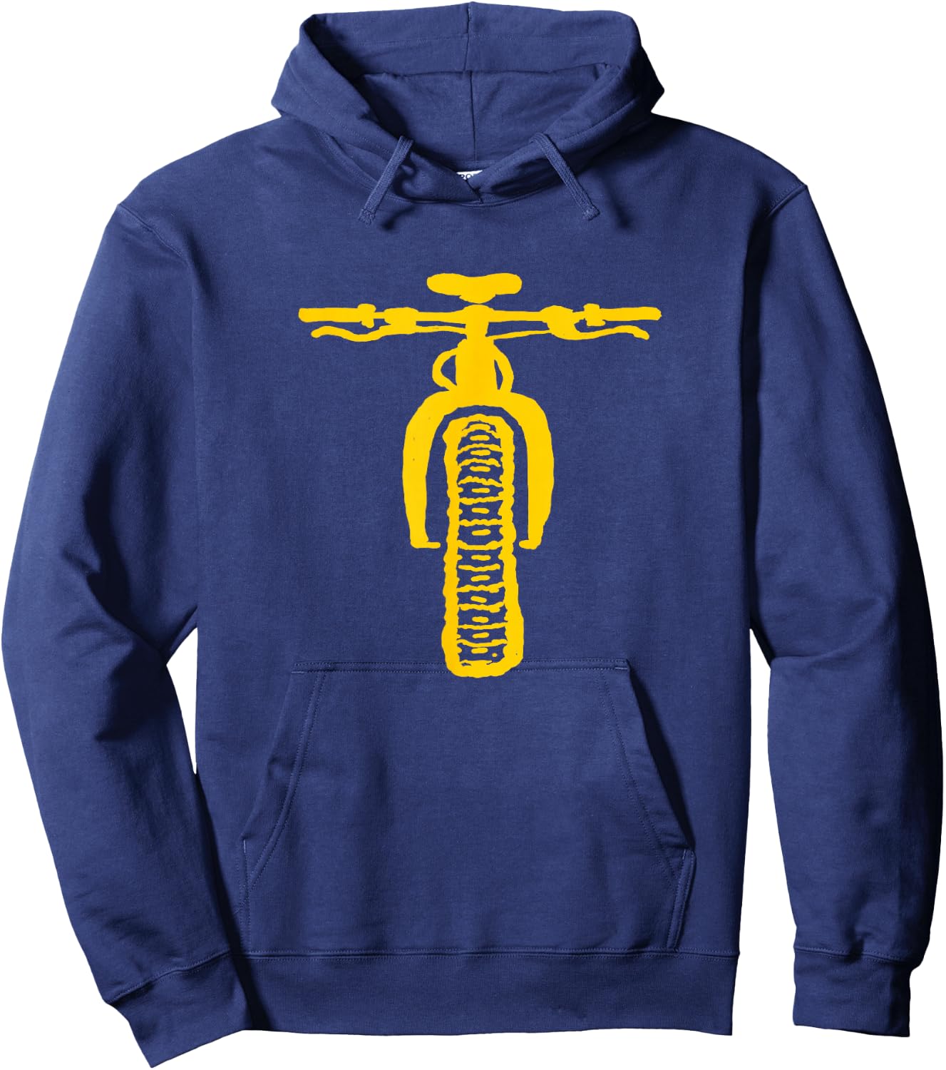 Fat Bike Mountain Biking Hoodie - Hoodie | Navy