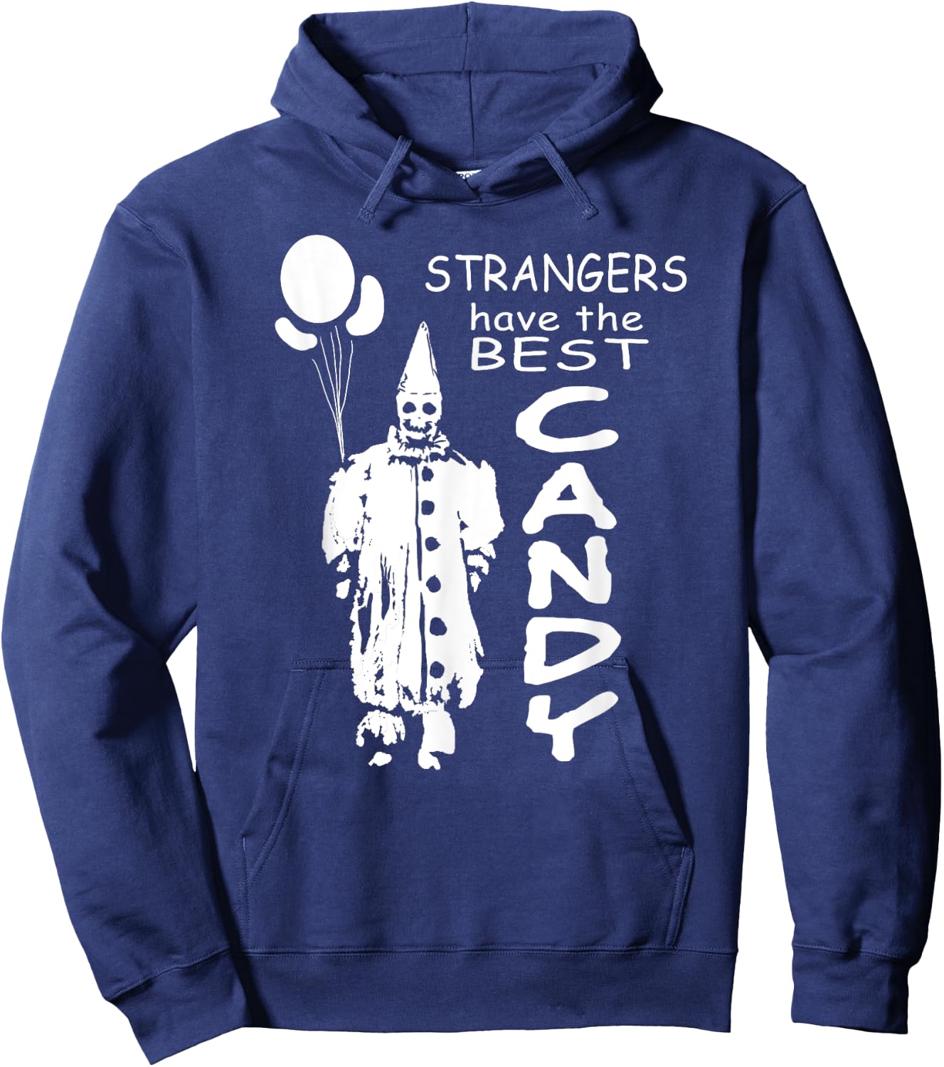 Clown Vintage Style Creepy Halloween Shirt Hoodie - Hoodie | Navy