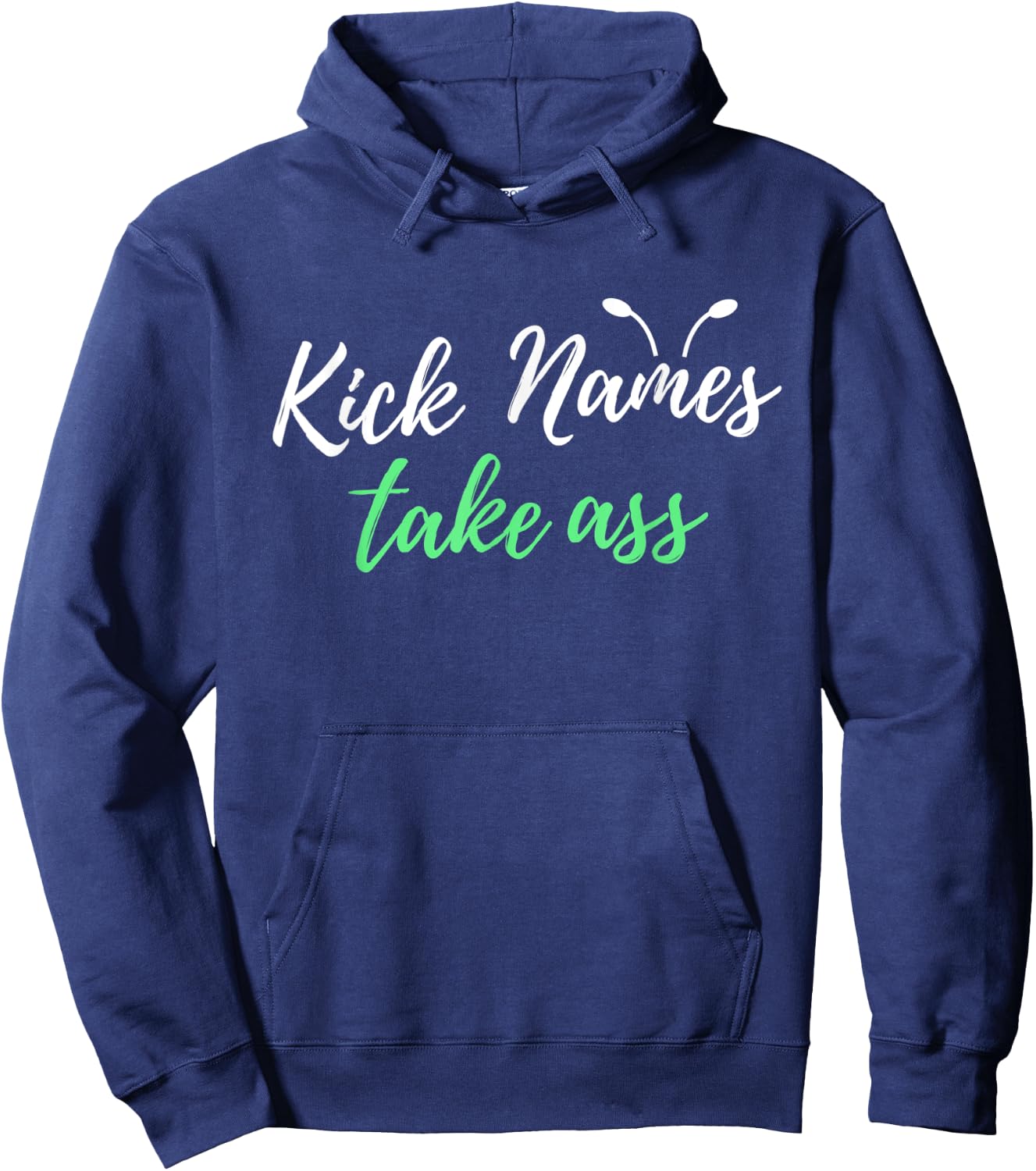 Kick Names Take Ass Antennae Hoodie - Hoodie | Navy