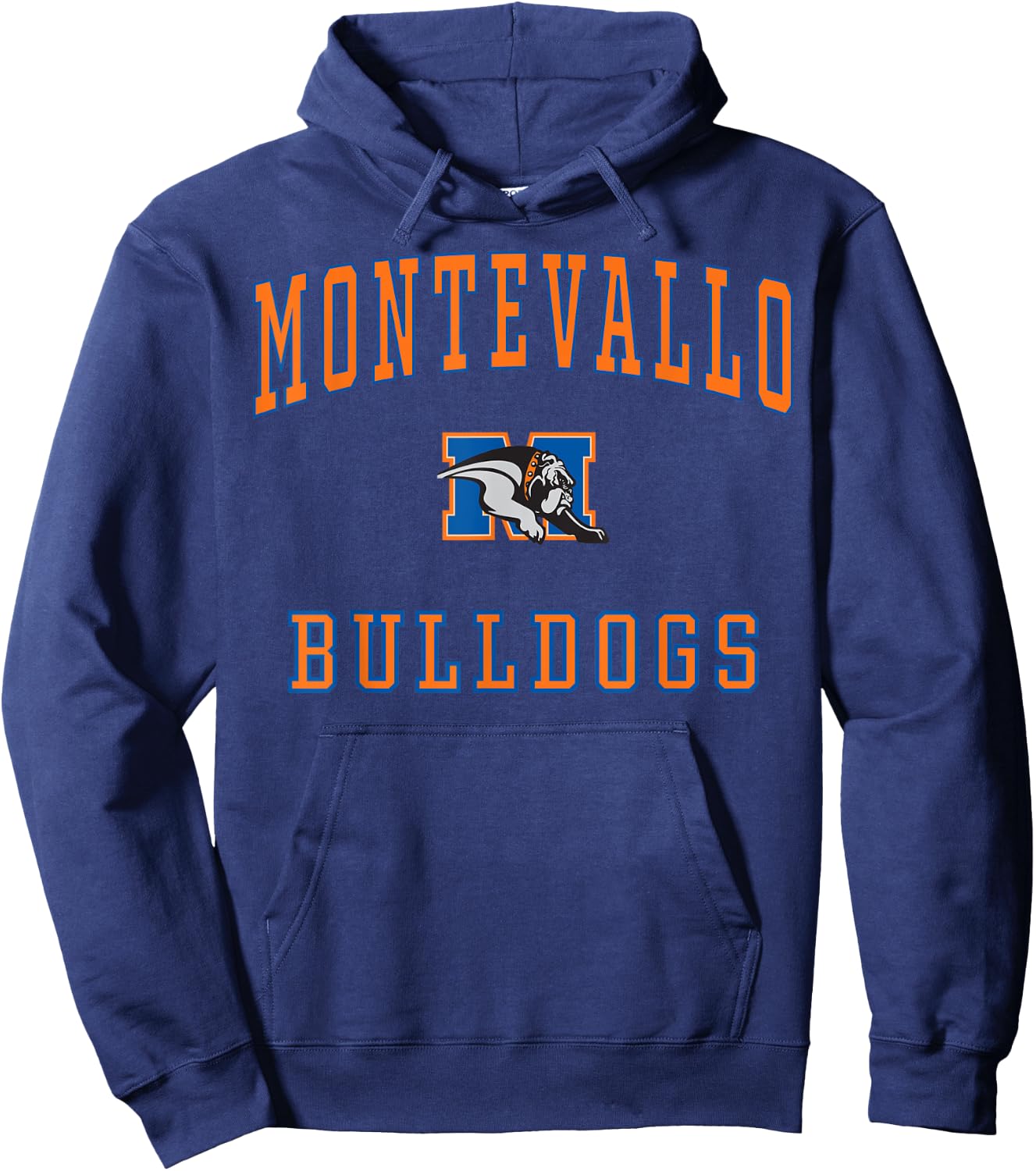 Montevallo High School Bulldogs C1 Hoodie - Hoodie | Navy