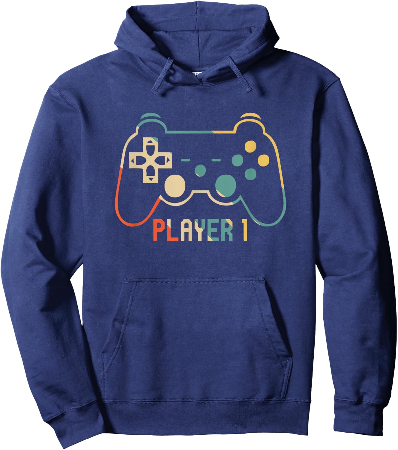 Matching Gamer for Dad, Mom & kids Player 1,2,3 Hoodie - Hoodie | Navy