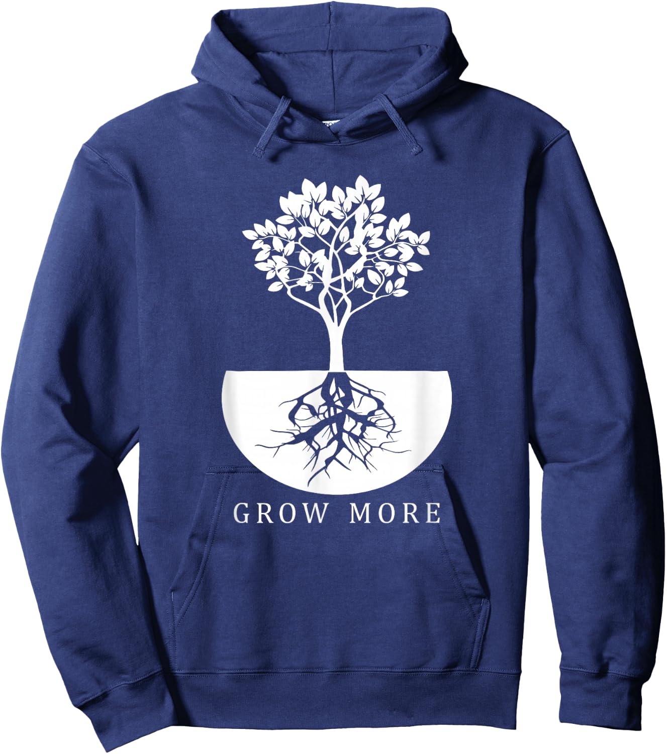 Grow More - Gardening and Men Hoodie - Hoodie | Navy