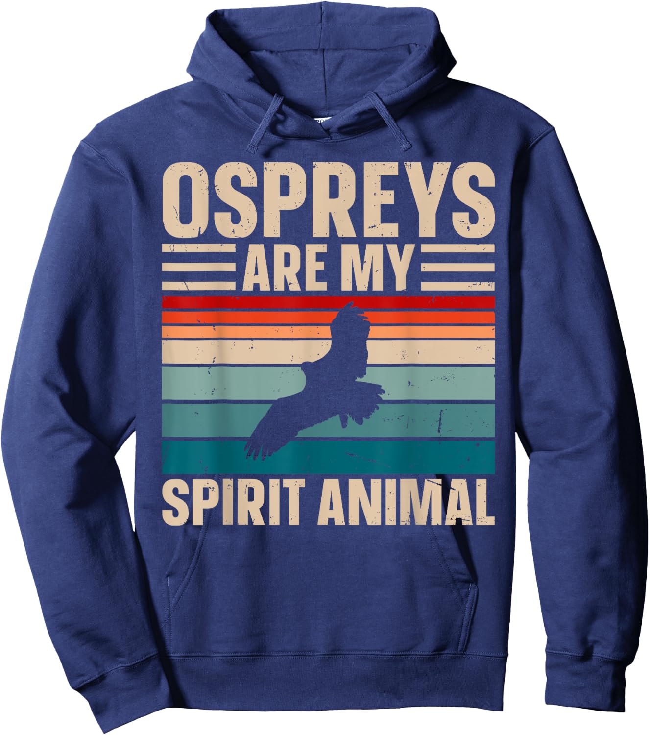 So Fly Design for a Osprey Bird Lover Hoodie - Hoodie | Navy