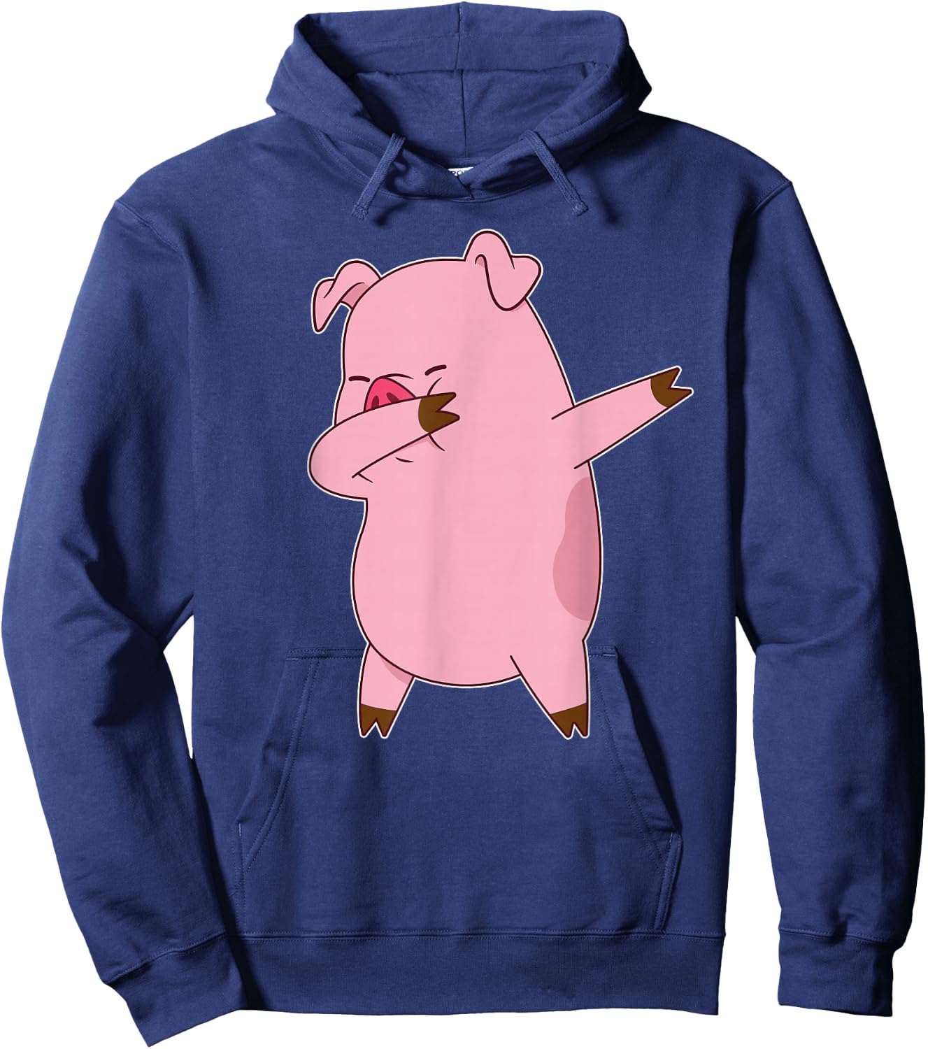 Pig Dabbing Dab Dance Funny Novelty Hoodie - Hoodie | Navy