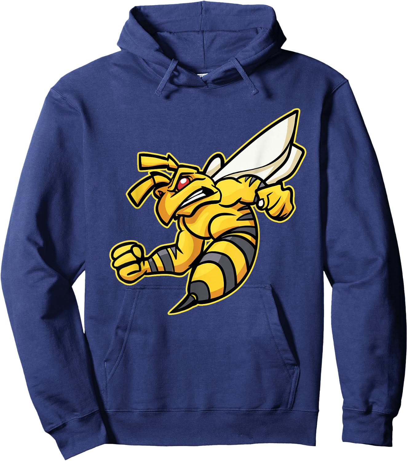 Angry Bee - Beehive Rampage - Beekeeper Logo Hoodie - Hoodie | Navy