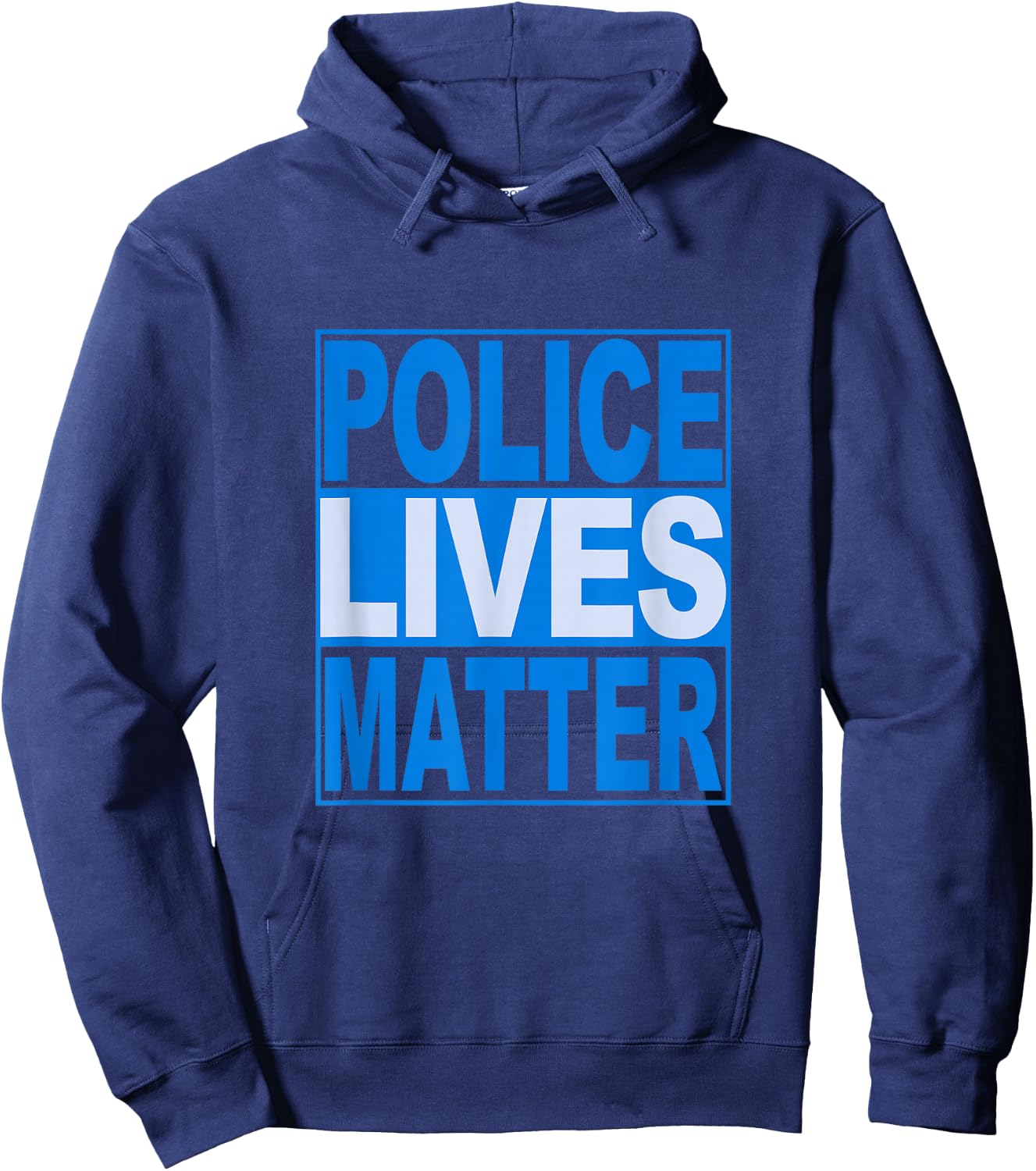 Police Lives Matter Hoodie - Hoodie | Navy