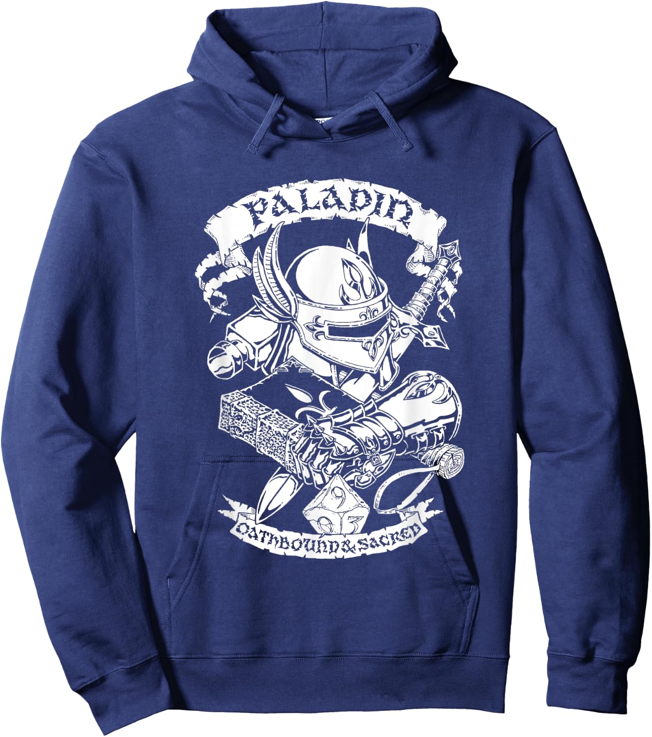 Fantasy RPG - Paladin Hoodie - Hoodie | Navy