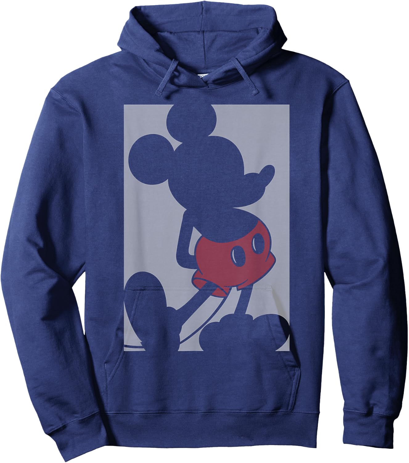 Disney - Mickey Mouse Box Silhouette Hoodie - Hoodie | Navy