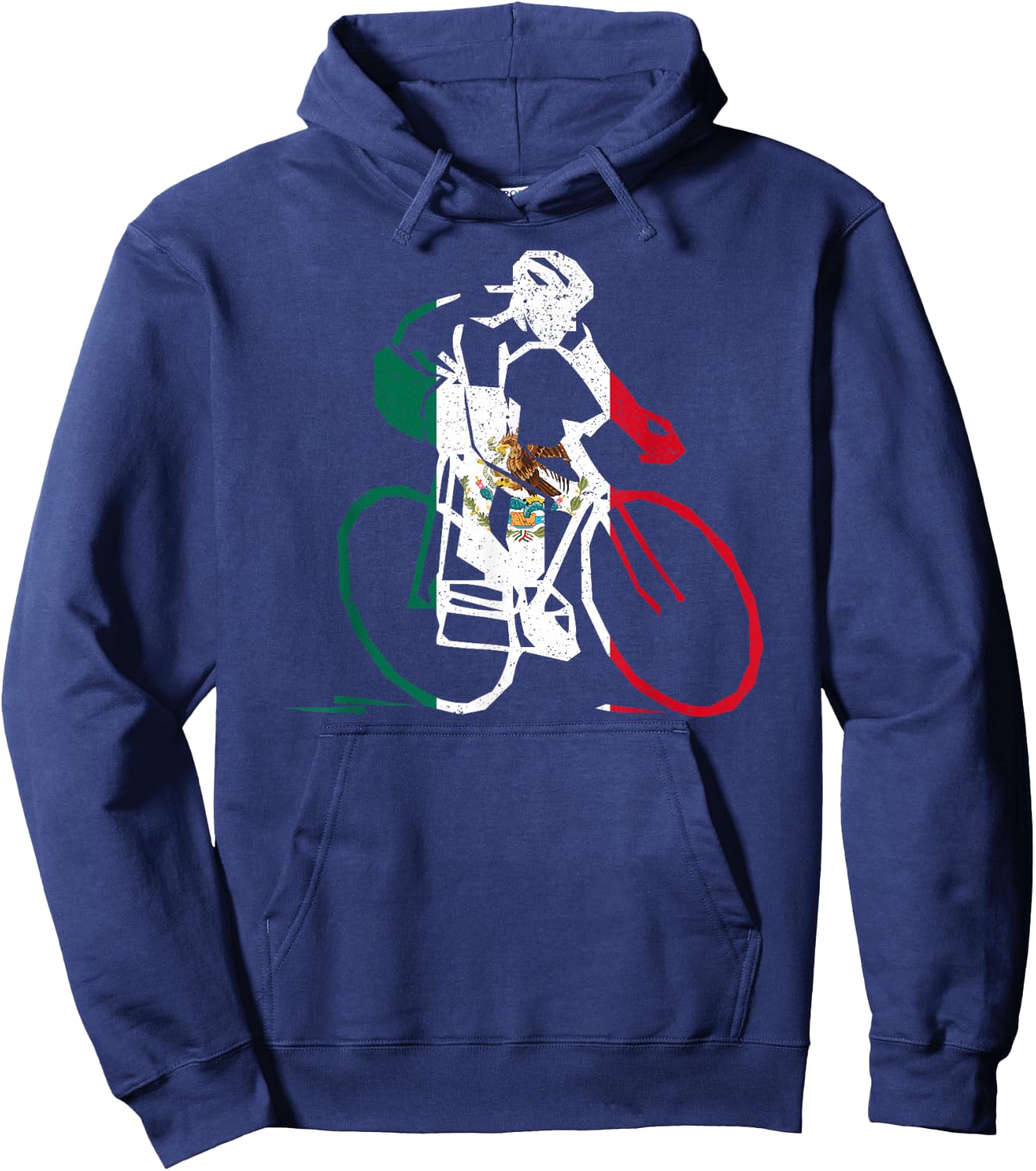 Ciclismo Mexico - Mexican Cycling Hoodie - Hoodie | Navy
