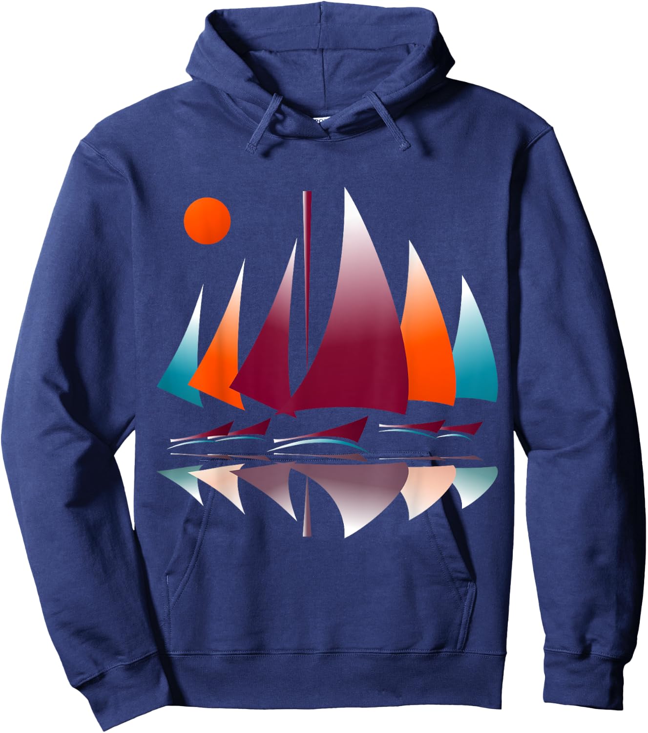 Sailboats Sailing Regatta Novelty Hoodie - Hoodie | Navy
