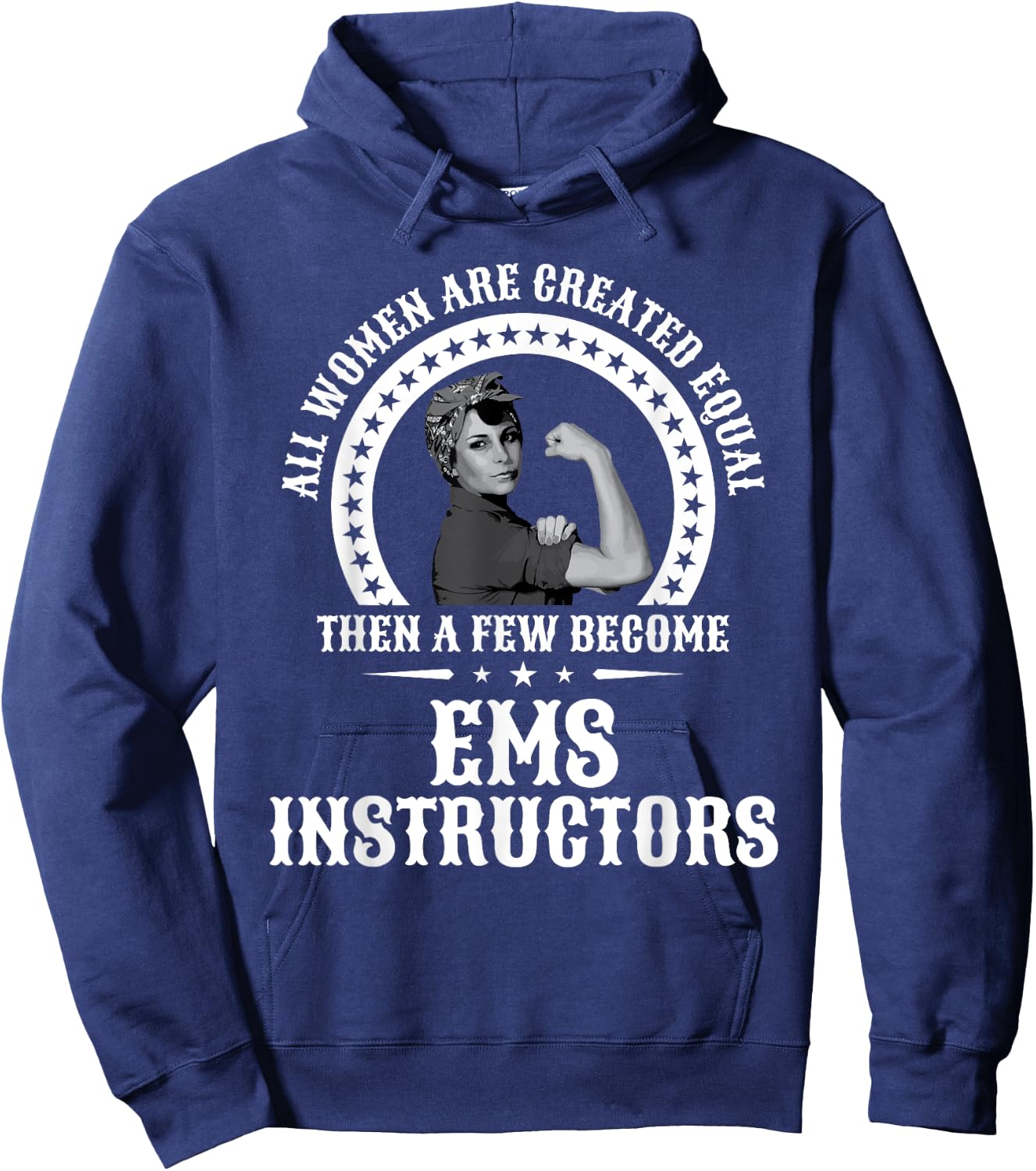 EMS Instructor Shirt Instructors Hoodie - Hoodie | Navy