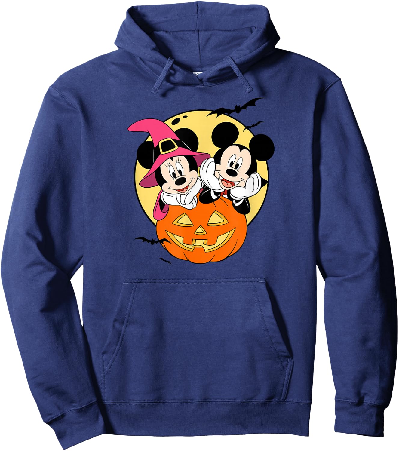 Disney - Mickey and Minnie Halloween Hoodie - Hoodie | Navy
