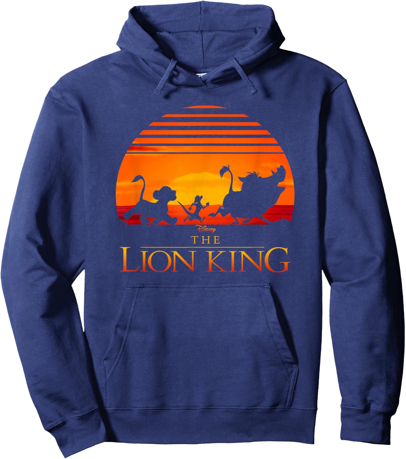 Disney Lion King Classic Sunset Squad Hoodie - Hoodie | Navy