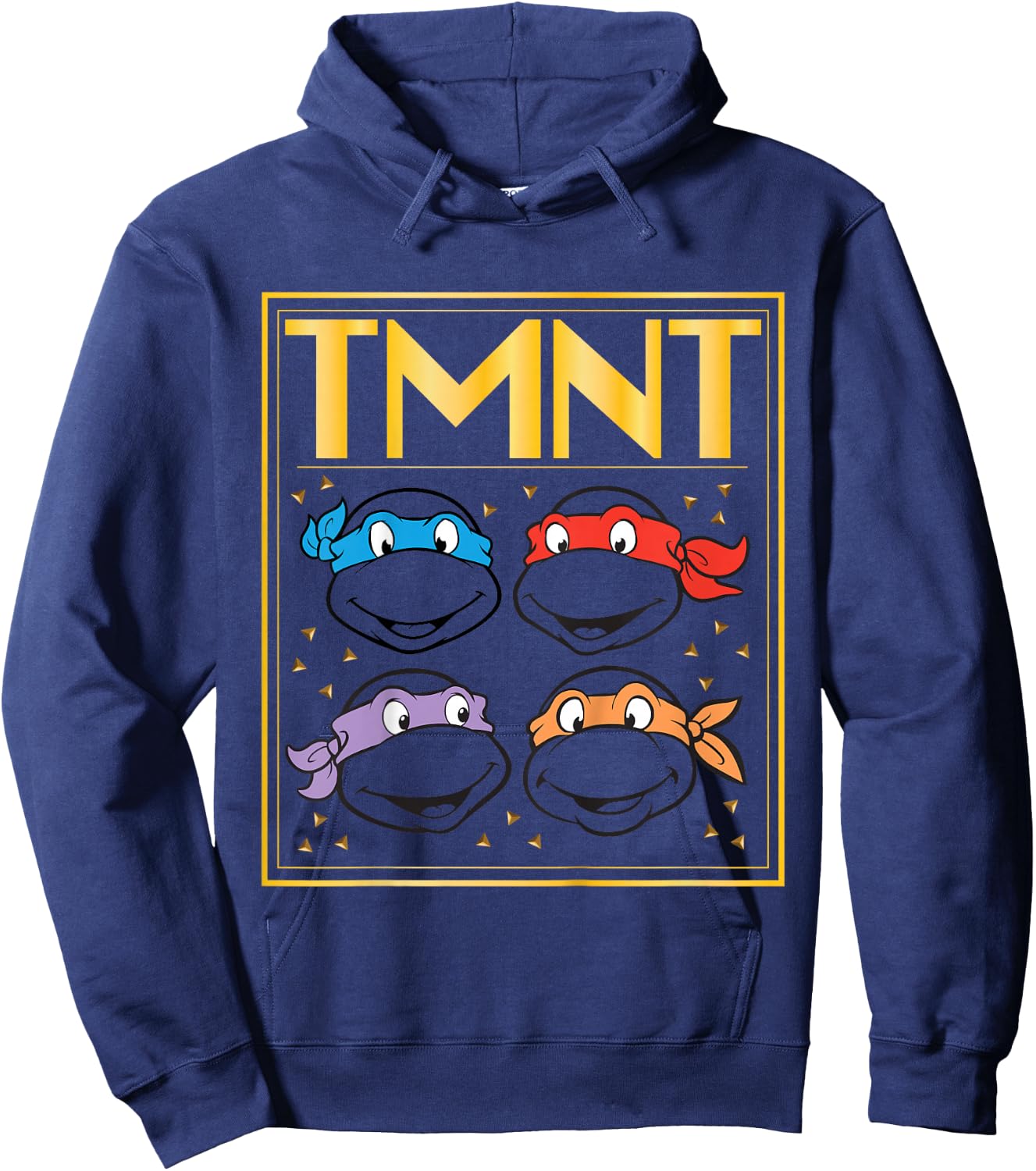 Teenage Mutant Ninja Turtles Multiple Smiles Hoodie - Hoodie | Navy