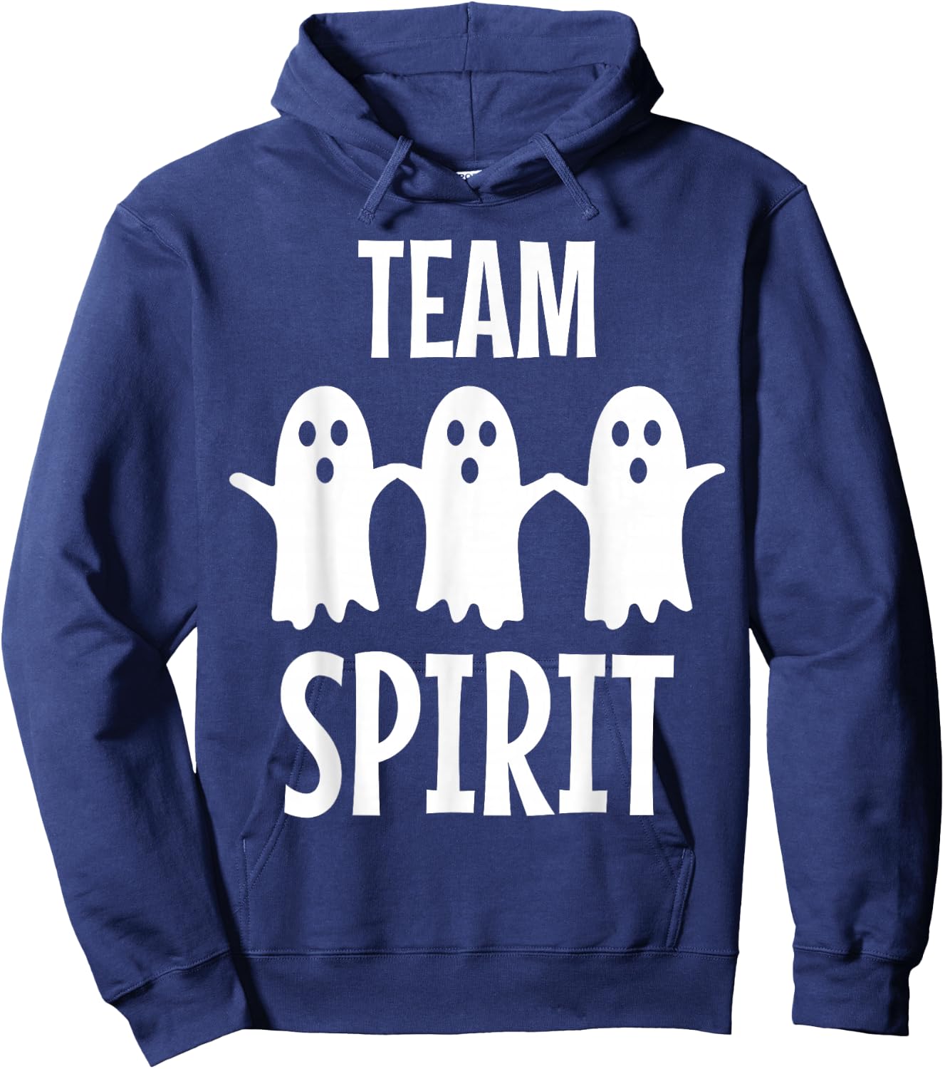 Funny Ghost Pun - Team Spirit - Halloween Gifts Hoodie - Hoodie | Navy