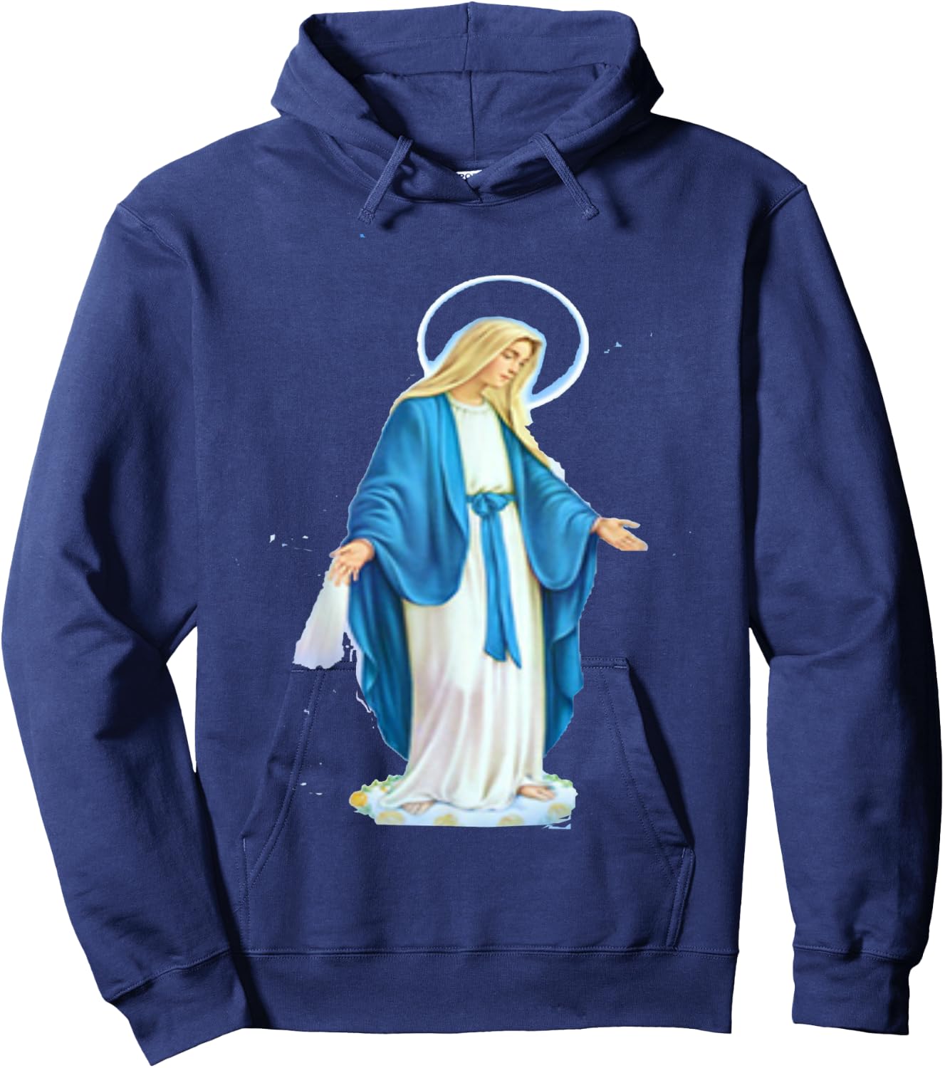 Feast of the Virgin Mary _ Mother of Jesus Hoodie - Hoodie | Navy