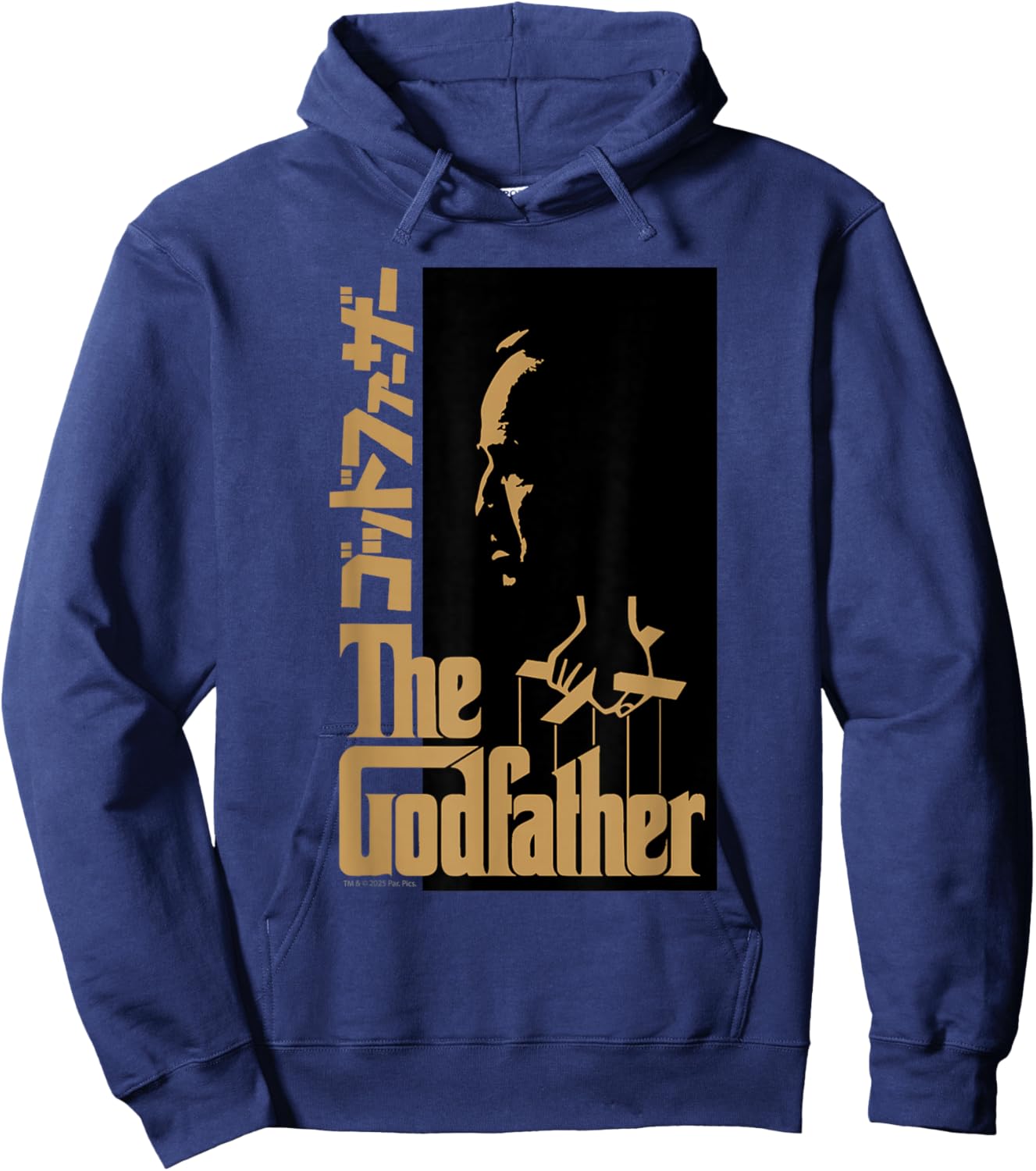 Official The Godfather - The Don's Shadow Hoodie - Hoodie | Navy