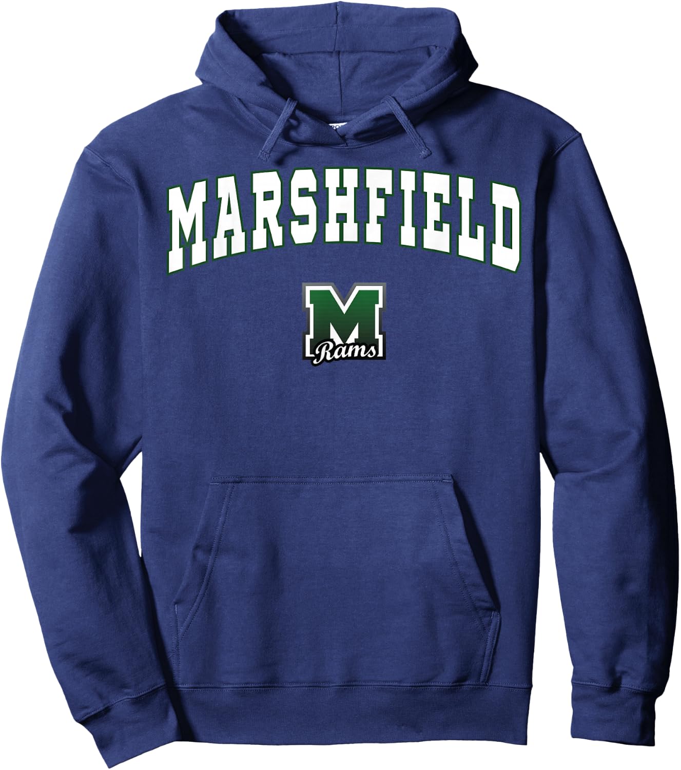Marshfield High School Rams Hoodie - Hoodie | Navy