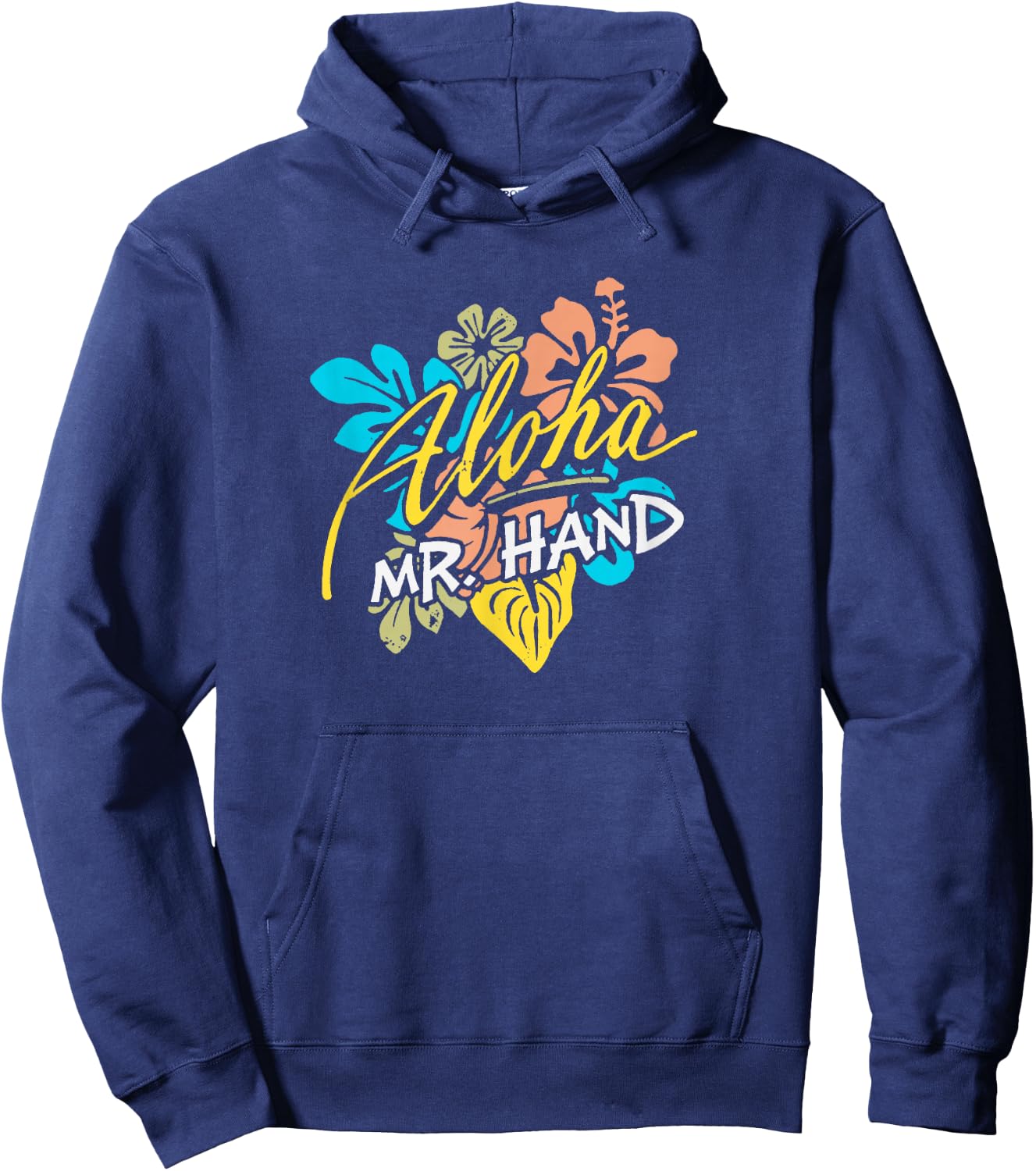 Aloha Mr. Hand THE ORIGINAL Hoodie - Hoodie | Navy