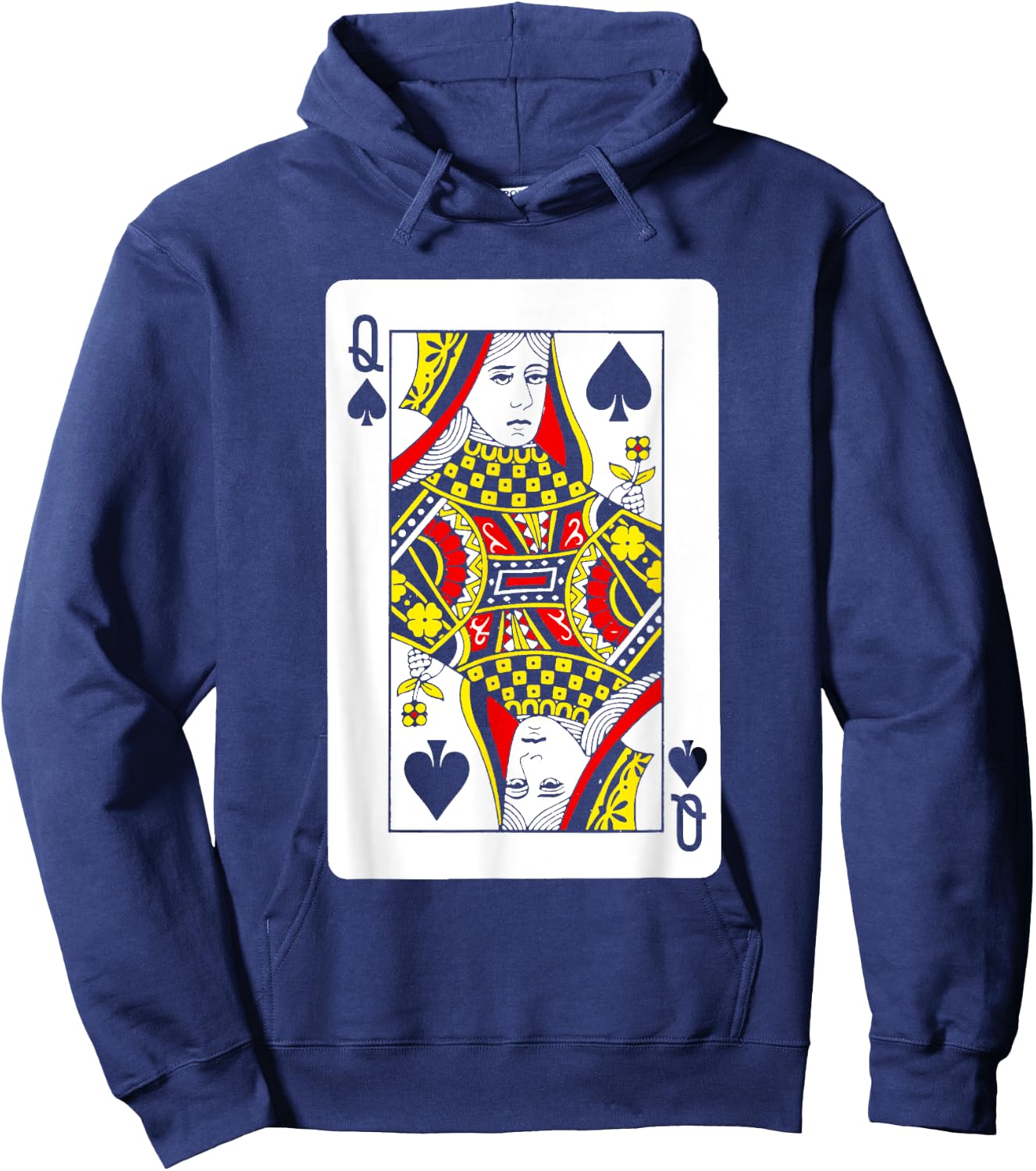 Queen Of Spades Costume Hoodie - Hoodie | Navy